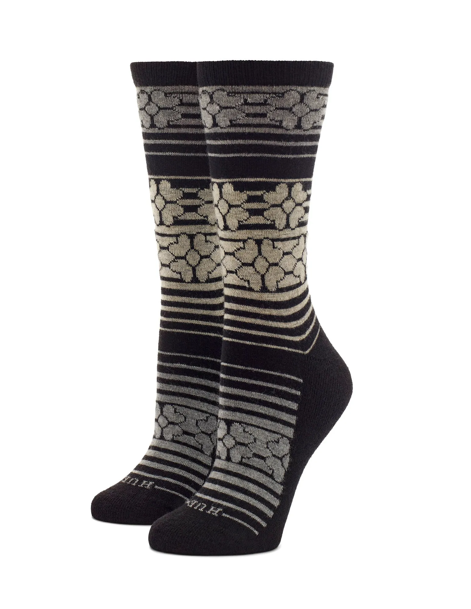 Fine Wool Blend Crew Sock sold by HUE