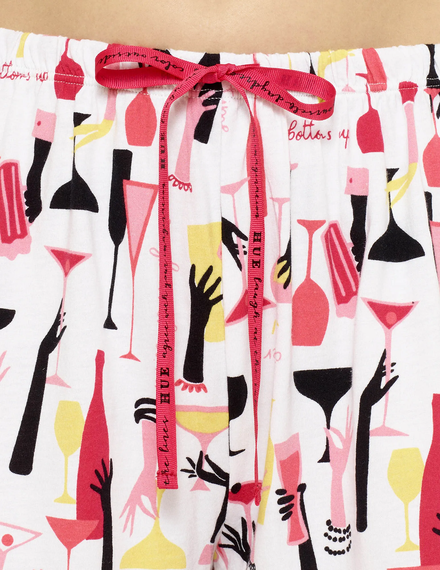 Raise Your Glass Capri PJ Pant sold by HUE product image thumbnail 3