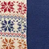 Multi Snowflake Boot Sock 2 Pair Pack sold by HUE