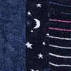 Cozy Velour Sock 3 Pair Pack One Size sold by HUE