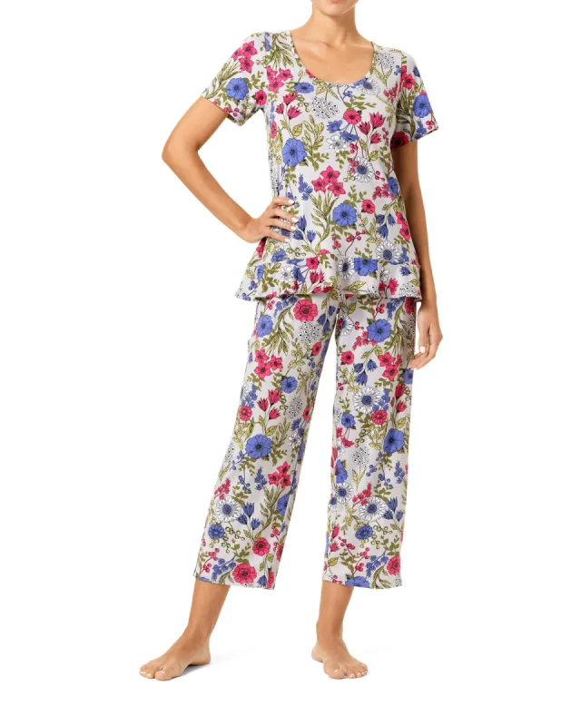 Flounce Tee PJ Set sold by HUE