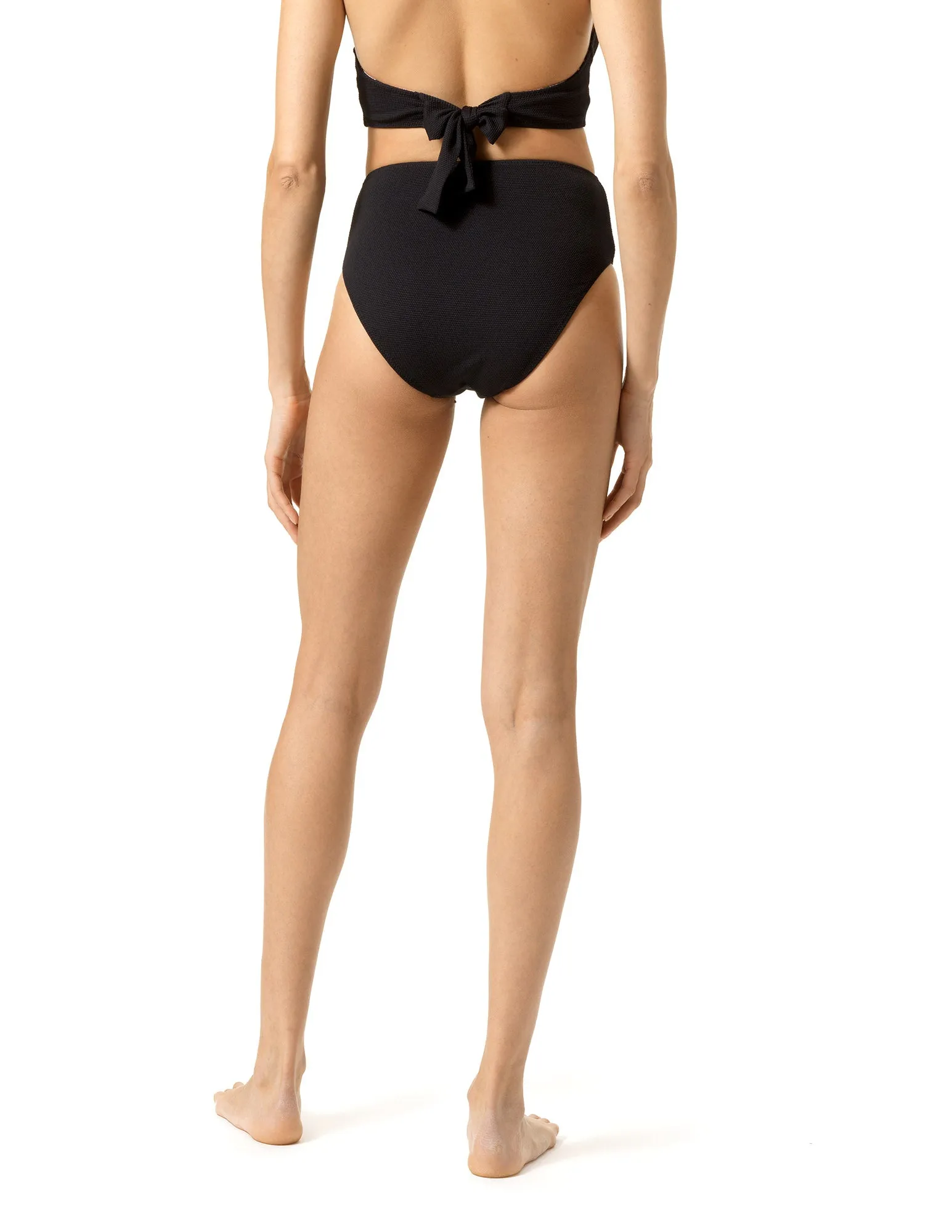 Tropical Breeze Reversible High Rise Bikini Bottom sold by HUE product image thumbnail 4