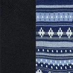 Geo Stripe Boot Sock 2 Pair Pack sold by HUE product image thumbnail 2