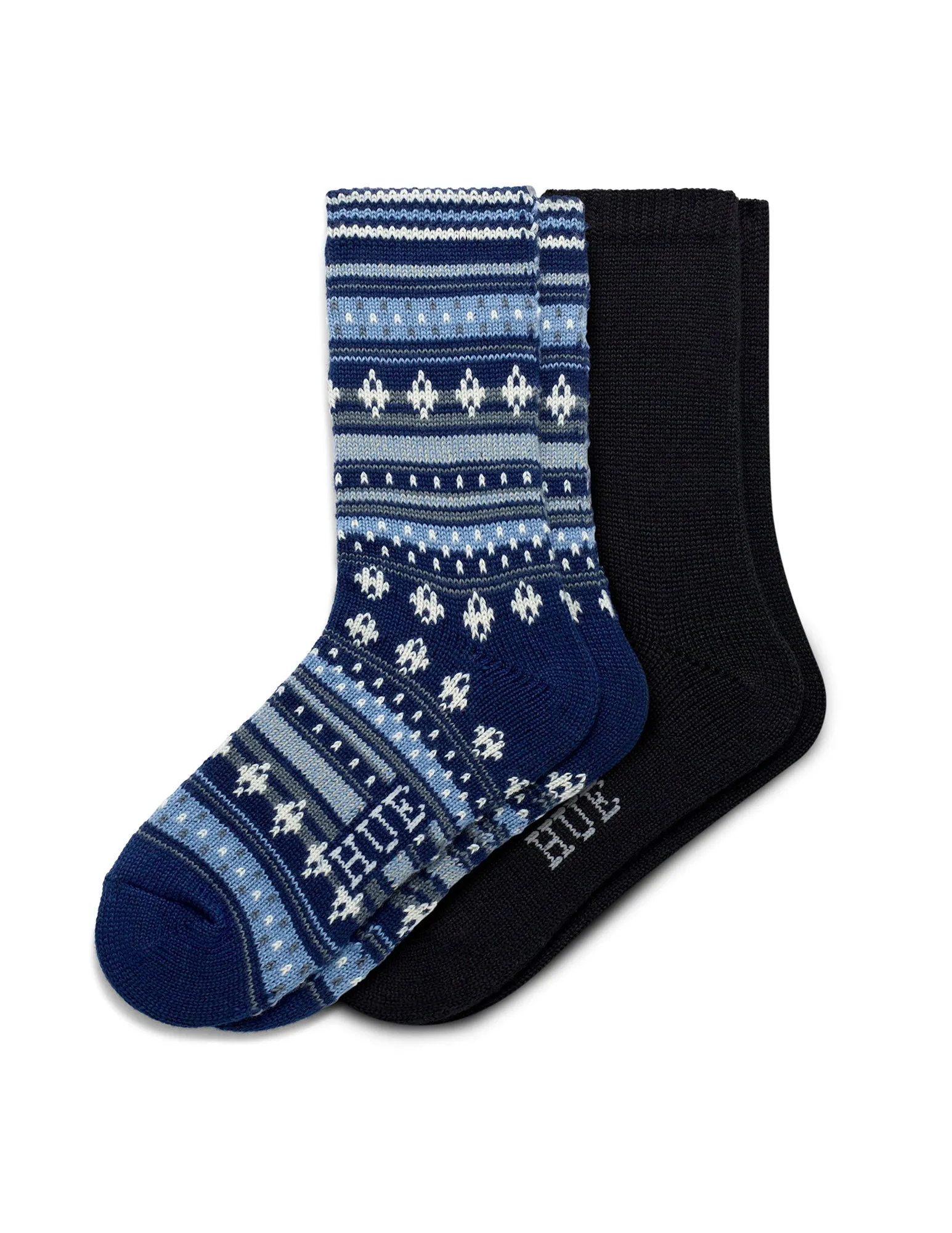 Geo Stripe Boot Sock 2 Pair Pack sold by HUE