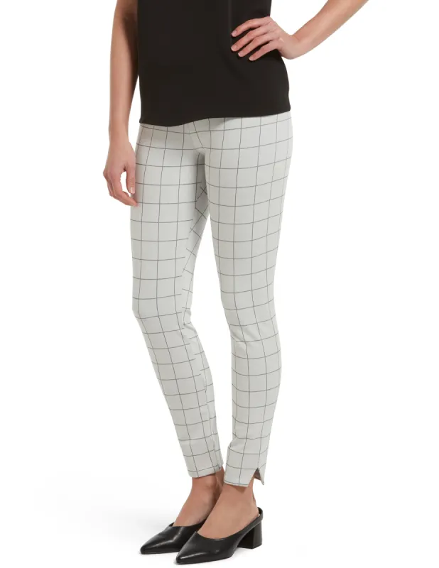 Work Ponte Ultra High Waist 7/8 Straight Leg sold by HUE