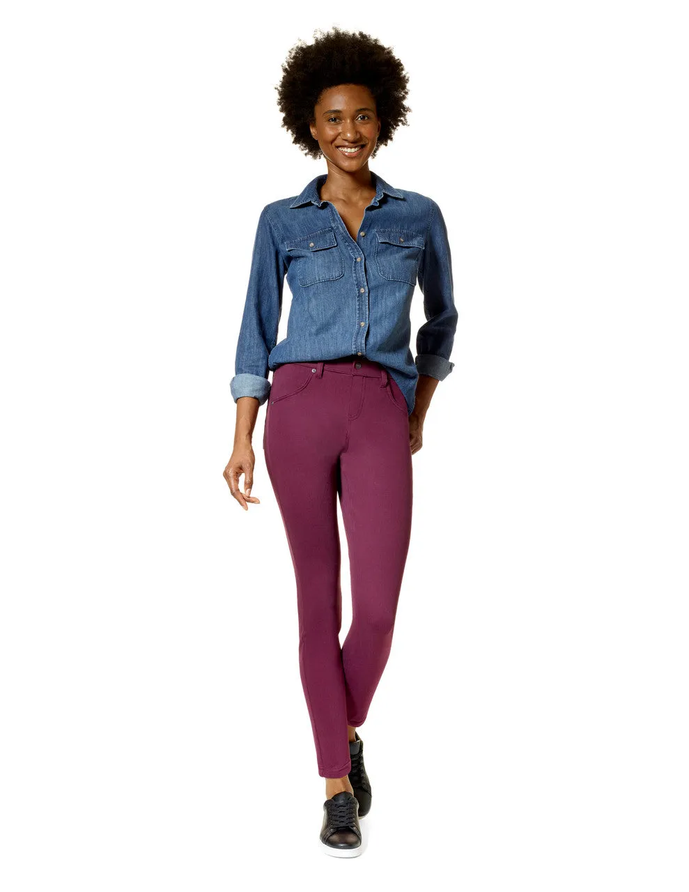 Ultra Soft Denim Legging sold by HUE