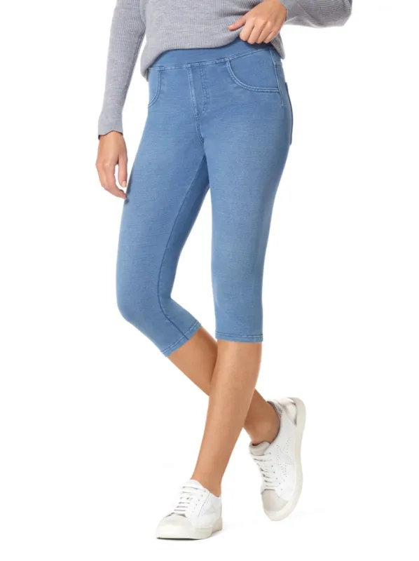 Game Changing Hi-Rise Capri Legging sold by HUE