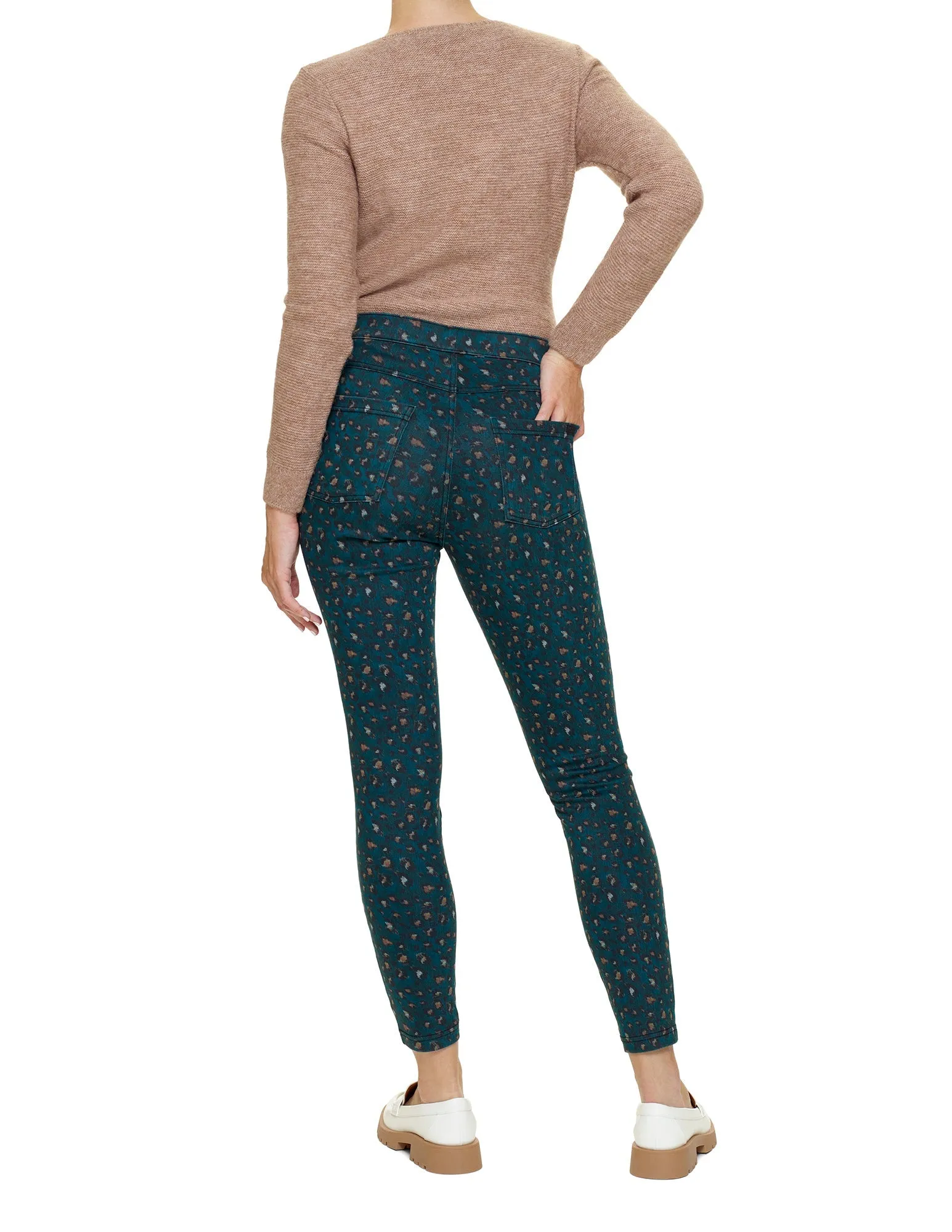 Hi-Rise Wild Cat Denim Legging sold by HUE product image thumbnail 2