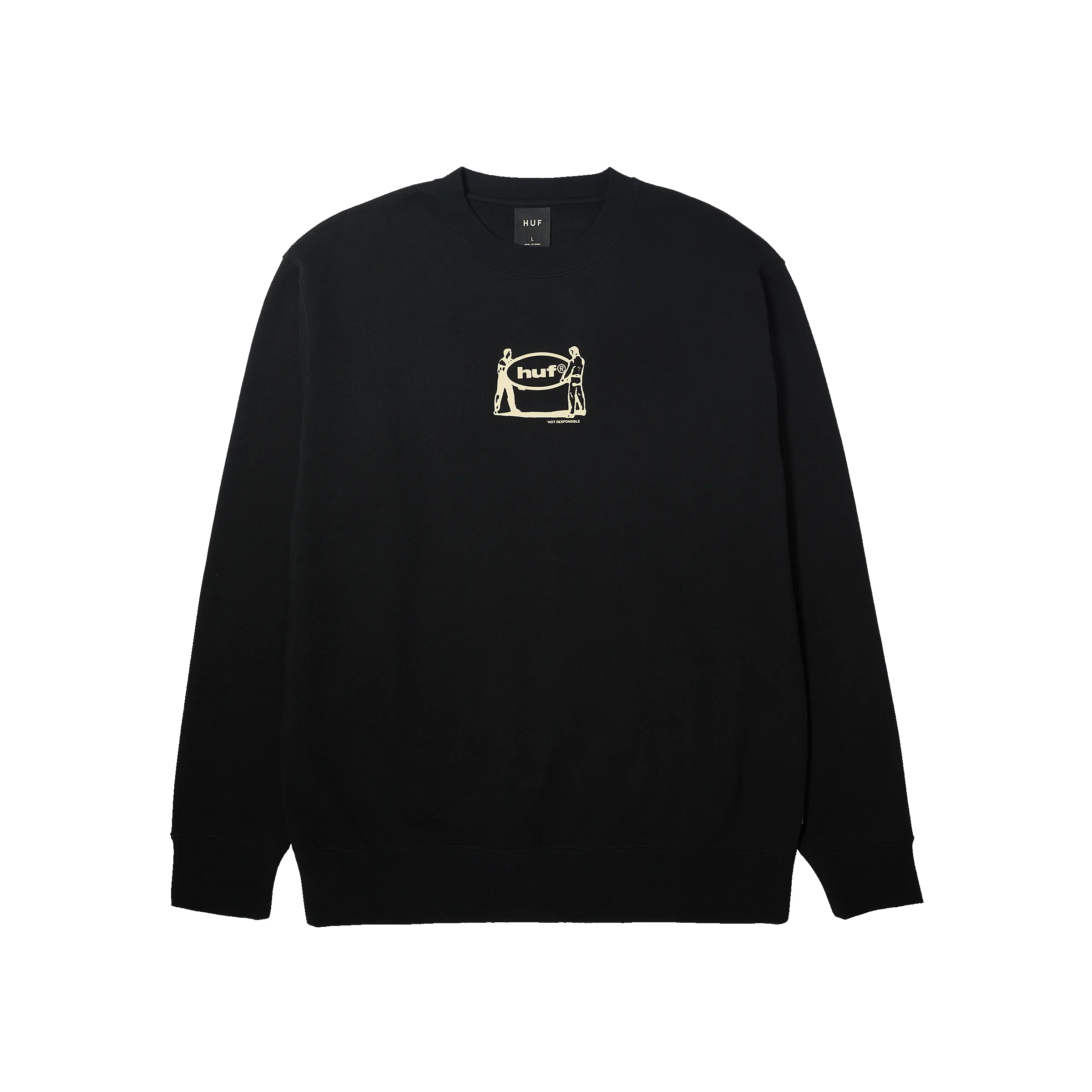 Relocation Crewneck Sweatshirt sold by HUF