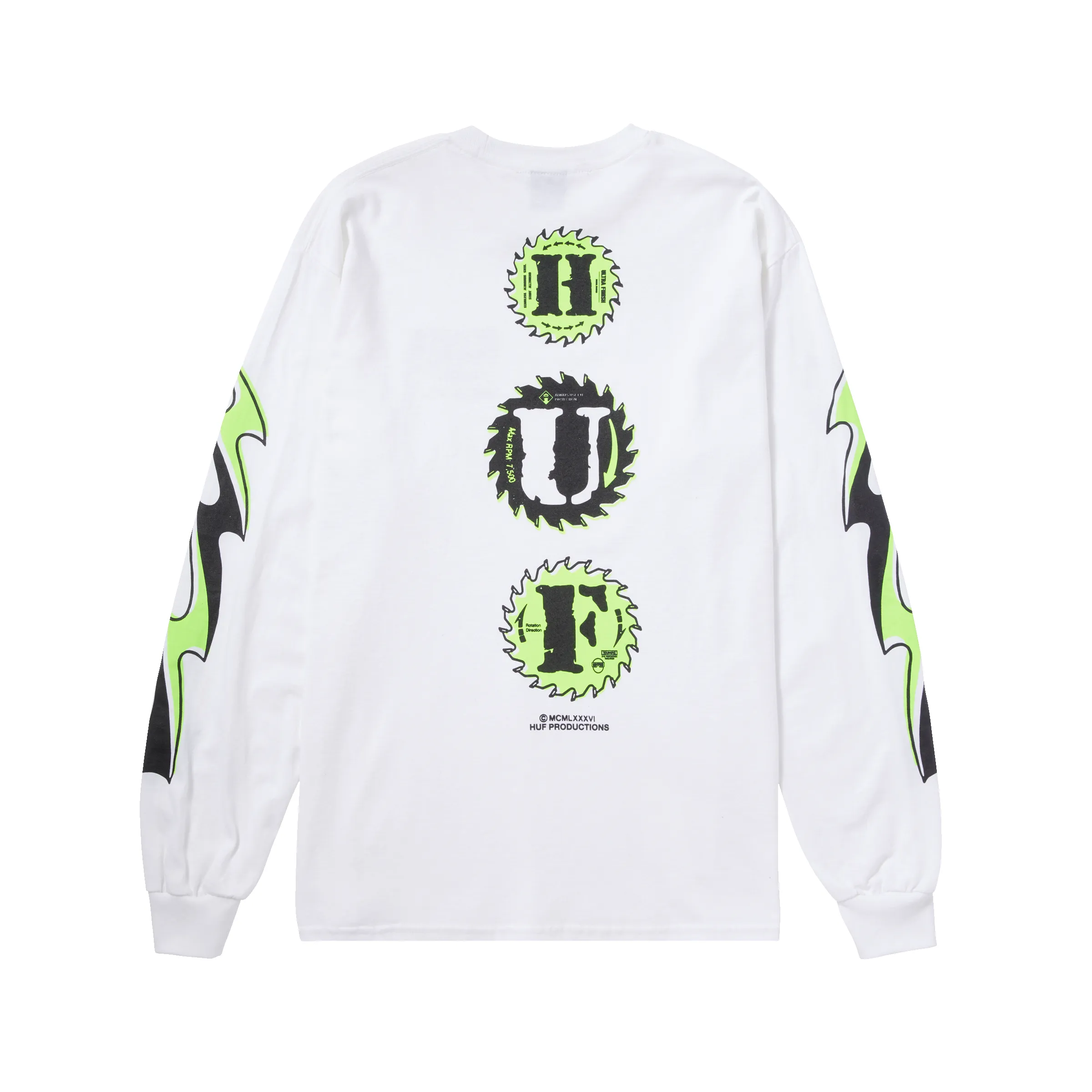 Buzzkill Long Sleeve T-Shirt sold by HUF product image thumbnail 5