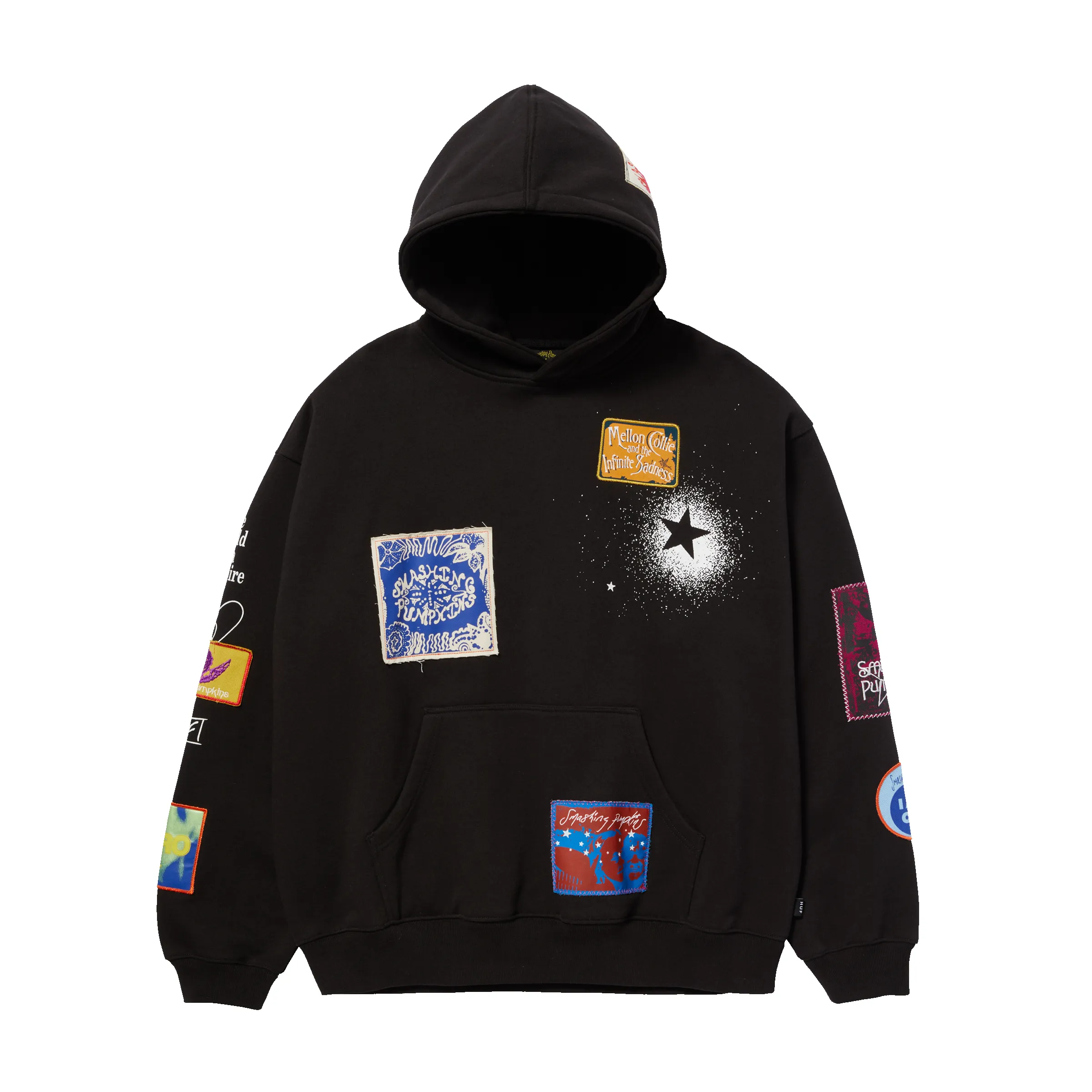 HUF X Pleasures Beetle Pullover Hoodie Black L パーカー HUF x Pleasures Beetle Hoodie - Black - MD at Amazon Men's