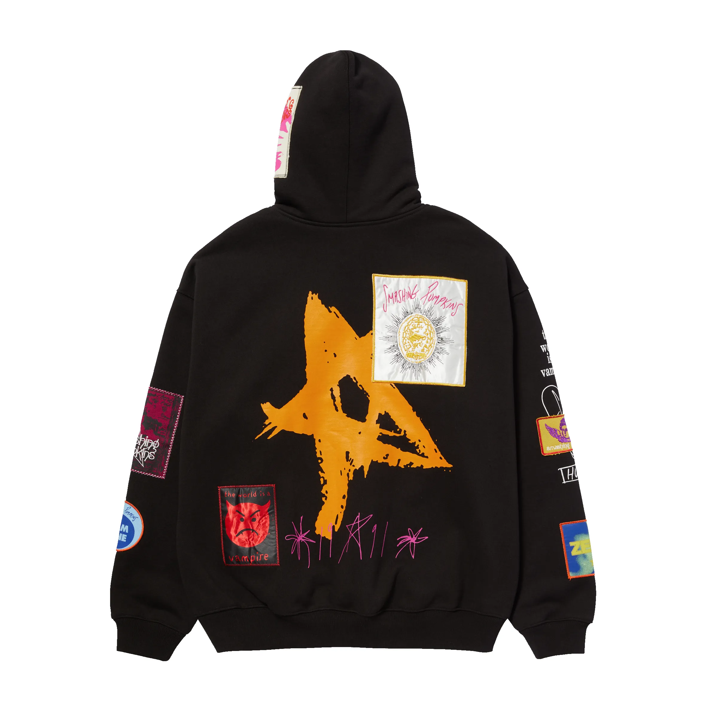 HUF x Smashing Pumpkins Rotten Apples Fleece Hoodie | Parallel