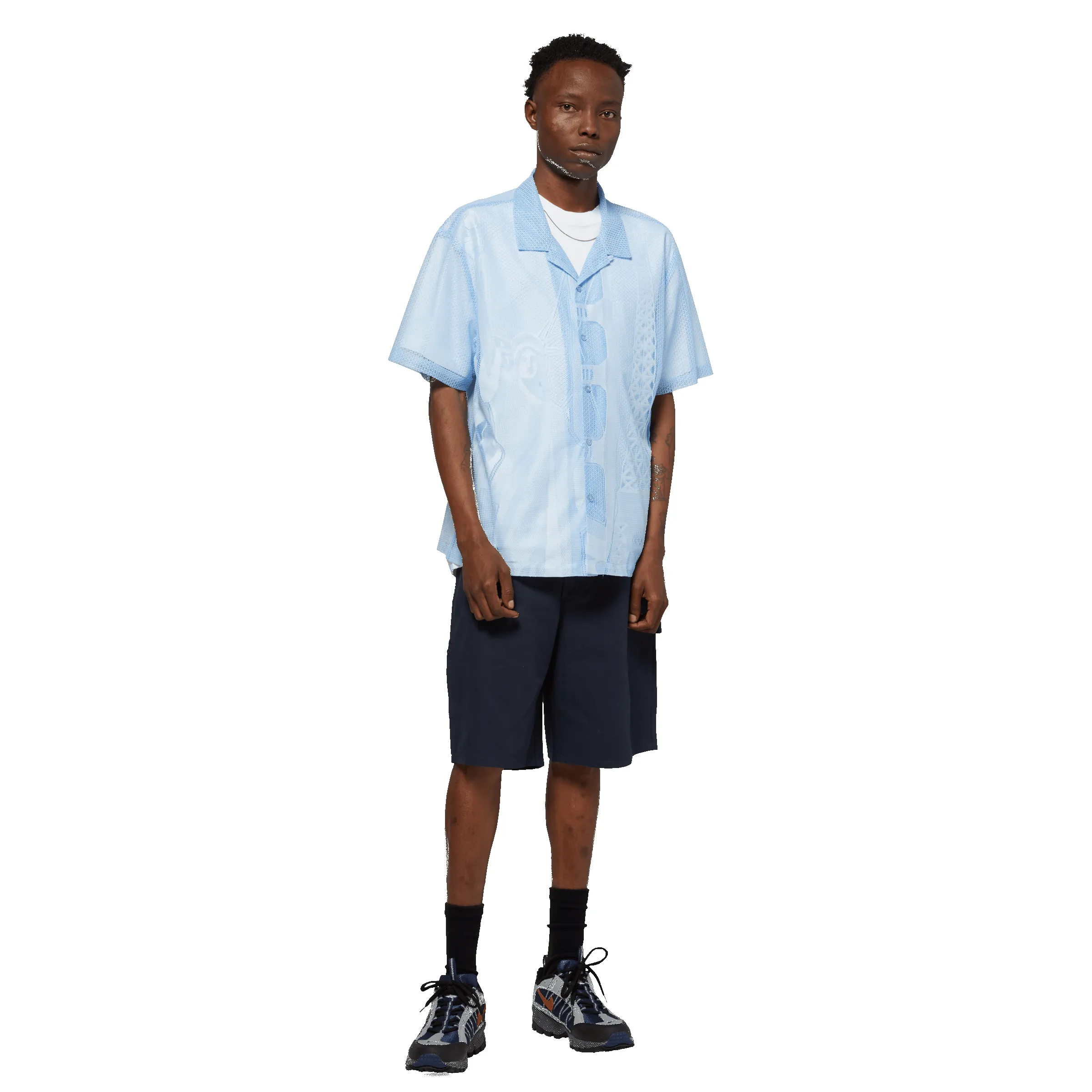 World Tour Lace Shirt sold by HUF product image thumbnail 5