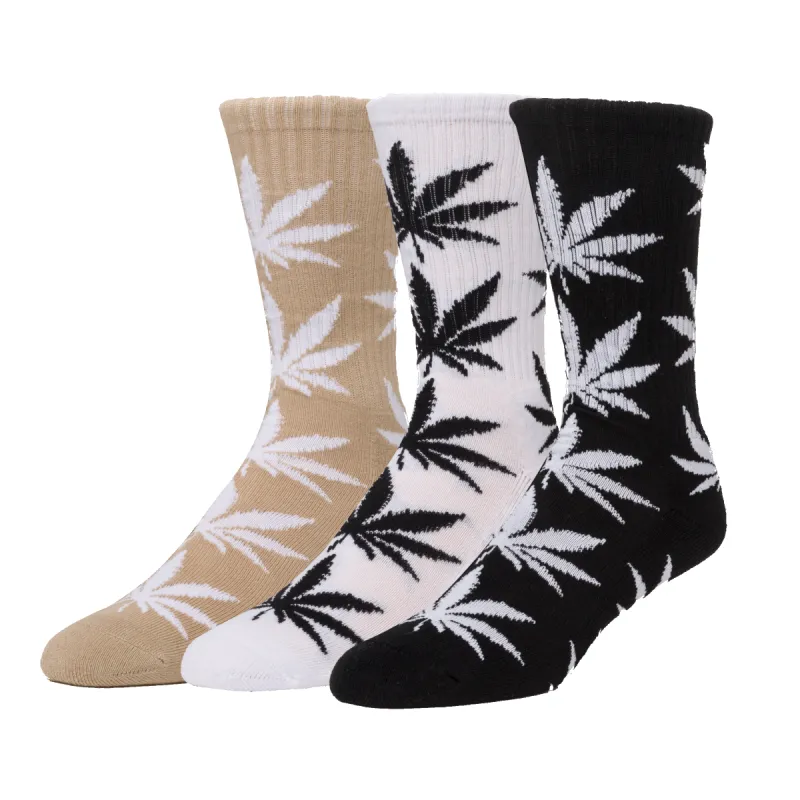 Huf Set 3-Pack Plantlife Sock sold by HUF
