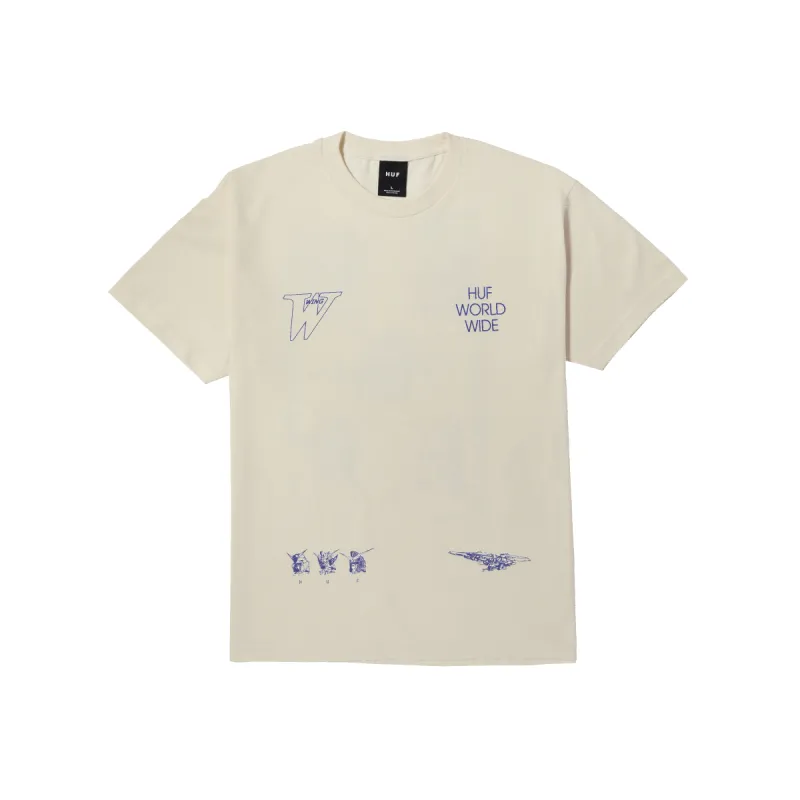 HUF x Gundam Wing Heads T-Shirt sold by HUF