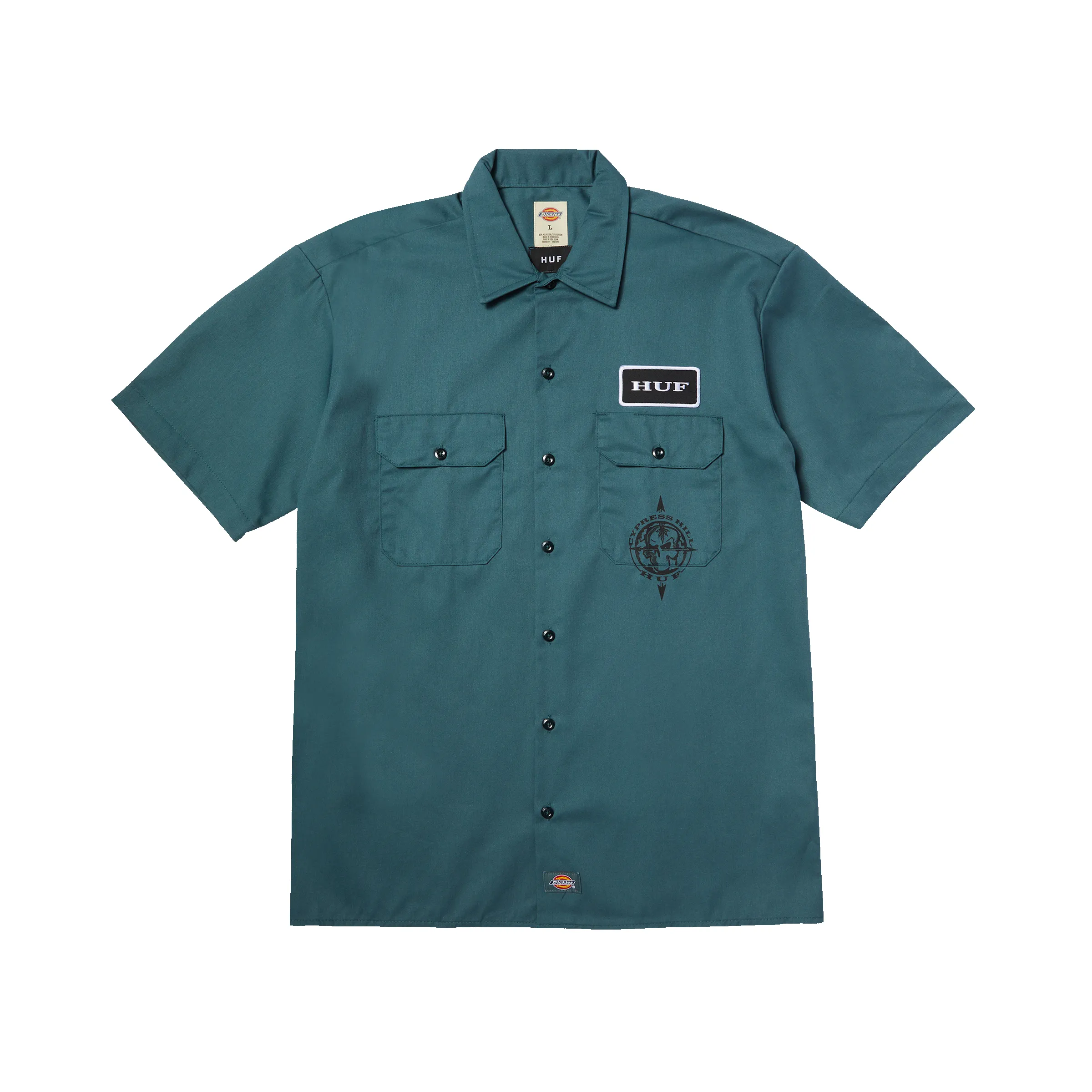 【HUECLOSET】★送料・関税込★Minimal hidden shirt Women's Hidden Placket Shirt