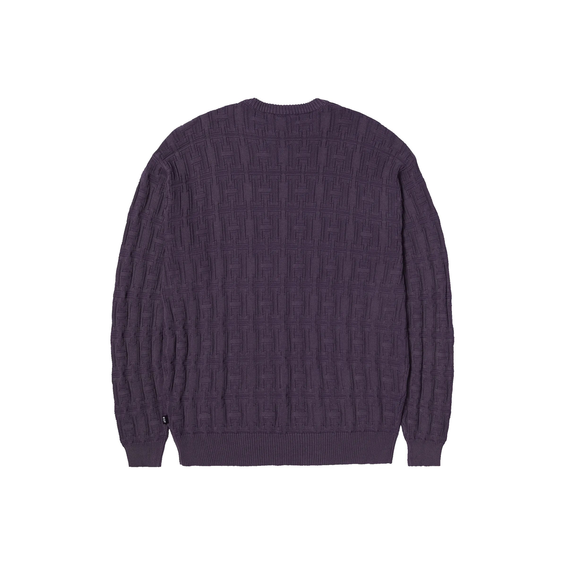 Interlaced Jacquard Overdyed Crew sold by HUF product image thumbnail 5