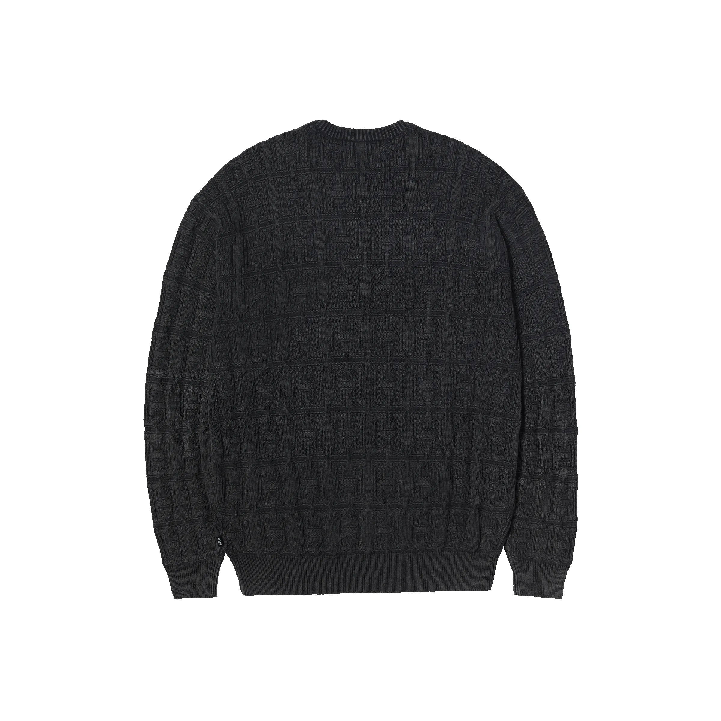 Interlaced Jacquard Overdyed Crew sold by HUF product image thumbnail 2