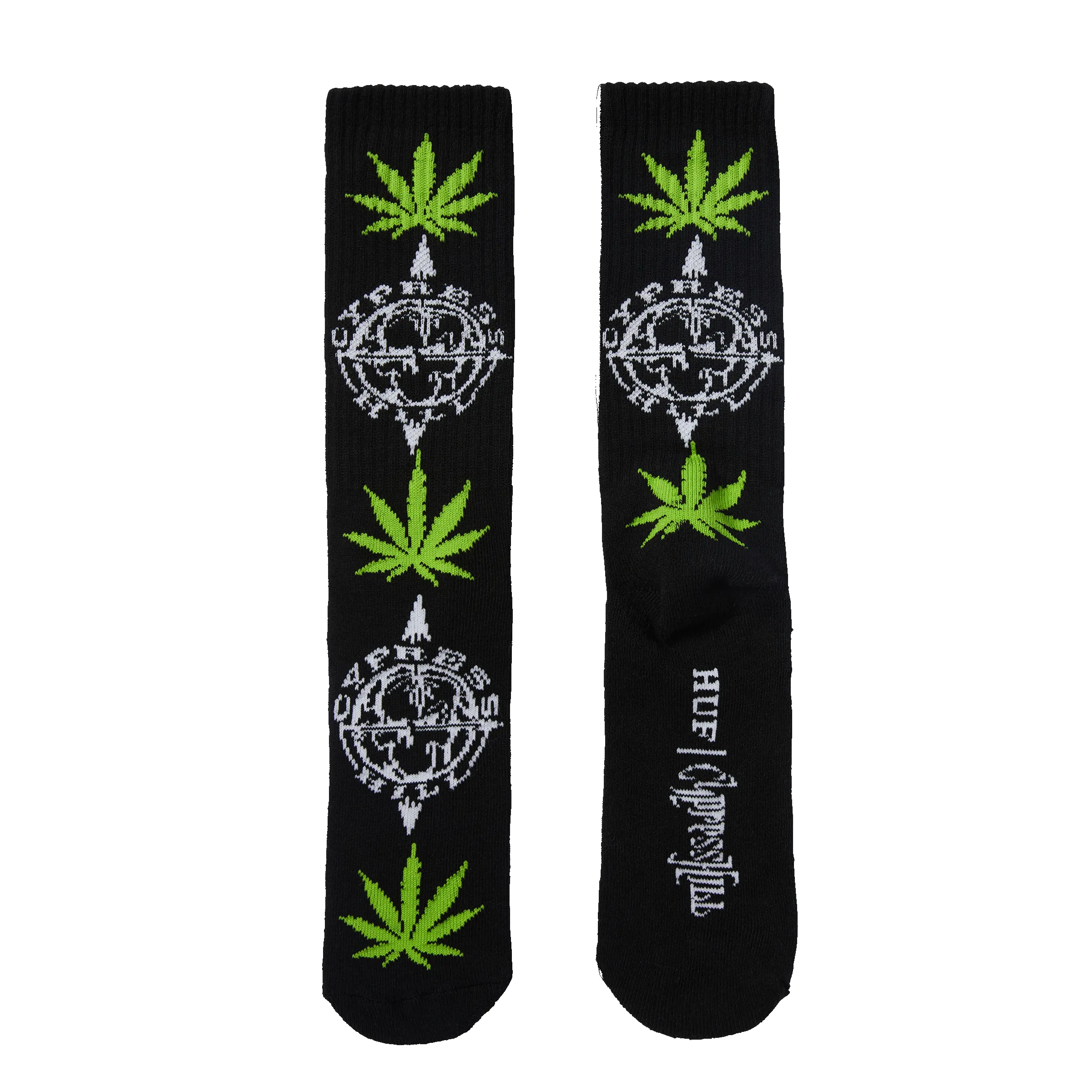 HUF x Cypress Hill Compass Plantlife Sock sold by HUF product image thumbnail 3
