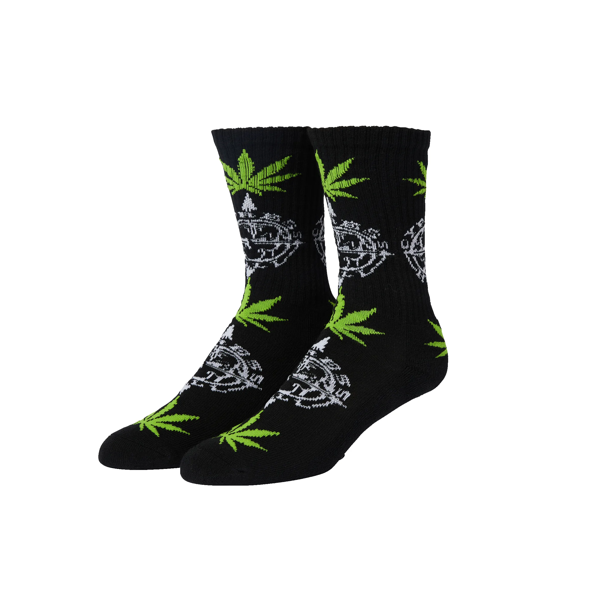 HUF x Cypress Hill Compass Plantlife Sock sold by HUF