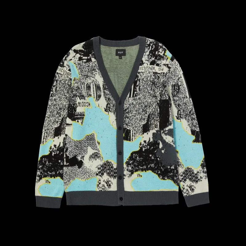 Mashup Cardigan Sweater sold by HUF