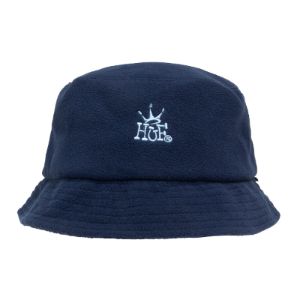 Crown Polar Fleece Bucket Hat sold by HUF