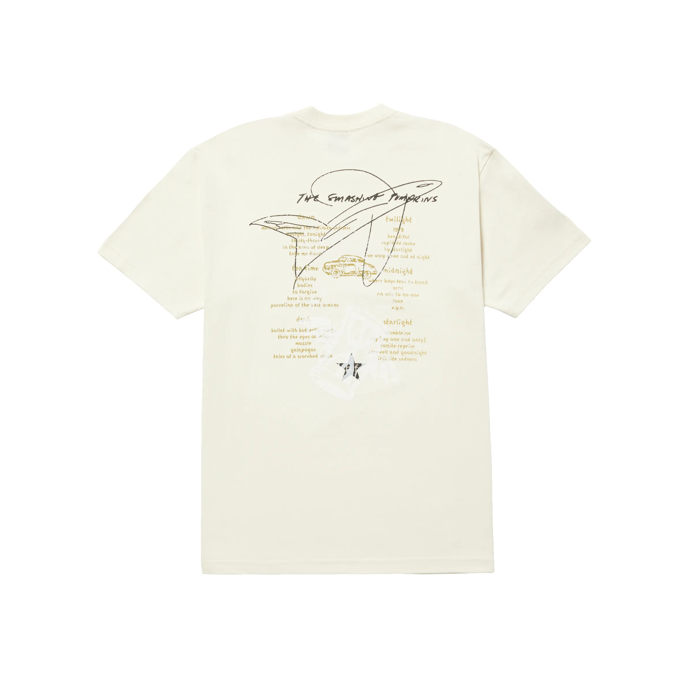 HUF x Smashing Pumpkins Jellybelly T-Shirt sold by HUF product image thumbnail 2