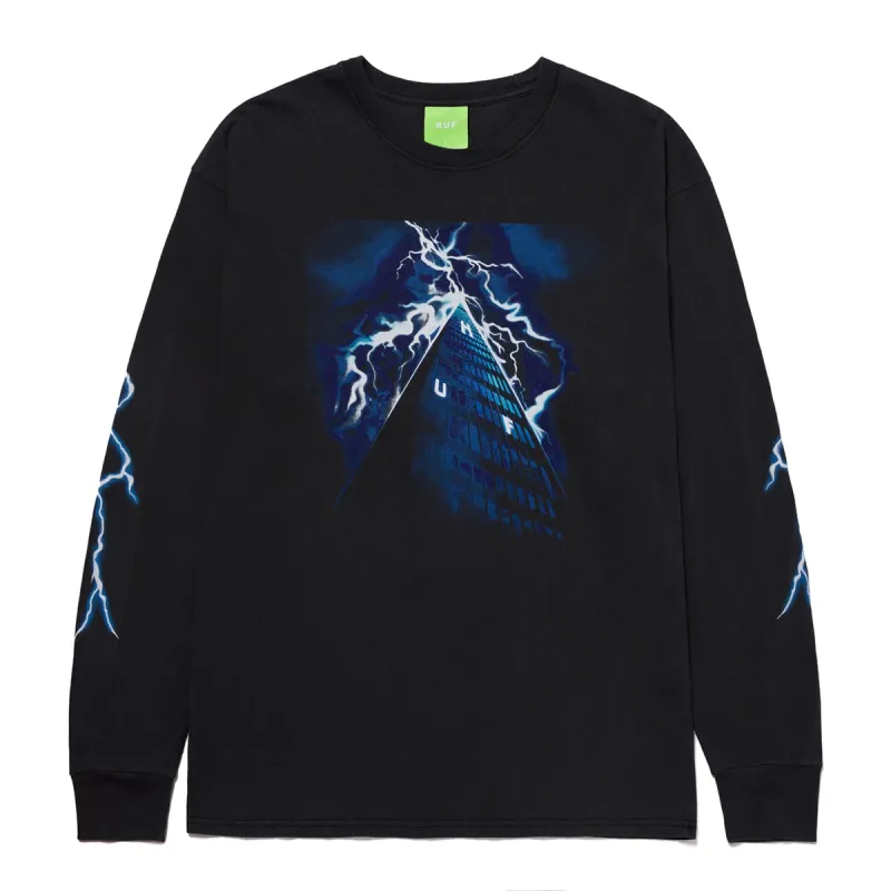 Triangle Of Terror Washed Long Sleeve T-Shirt sold by HUF