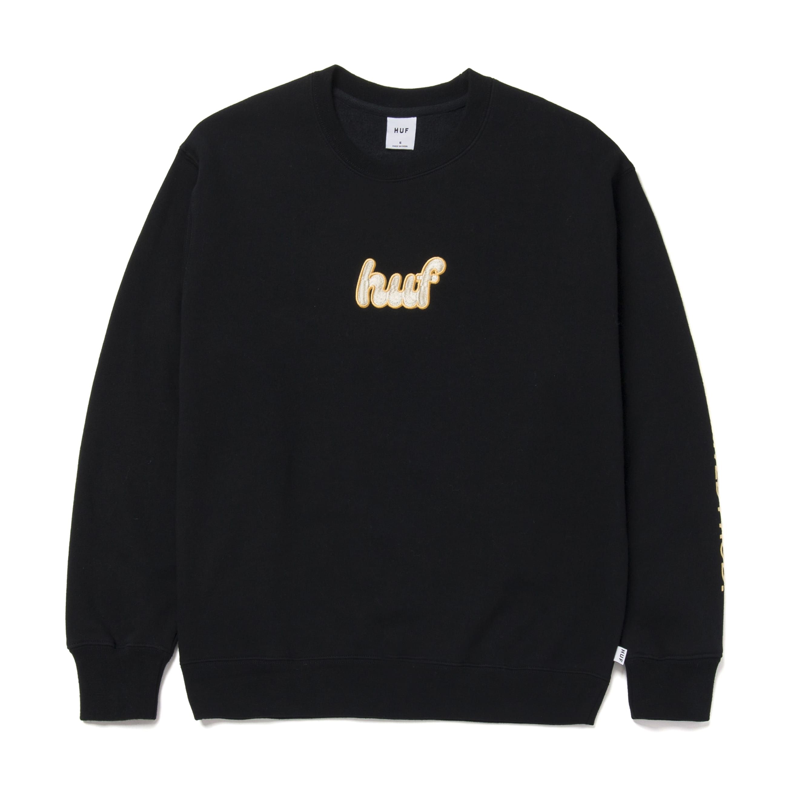 Italicized Crewneck Sweatshirt sold by HUF product image thumbnail 5
