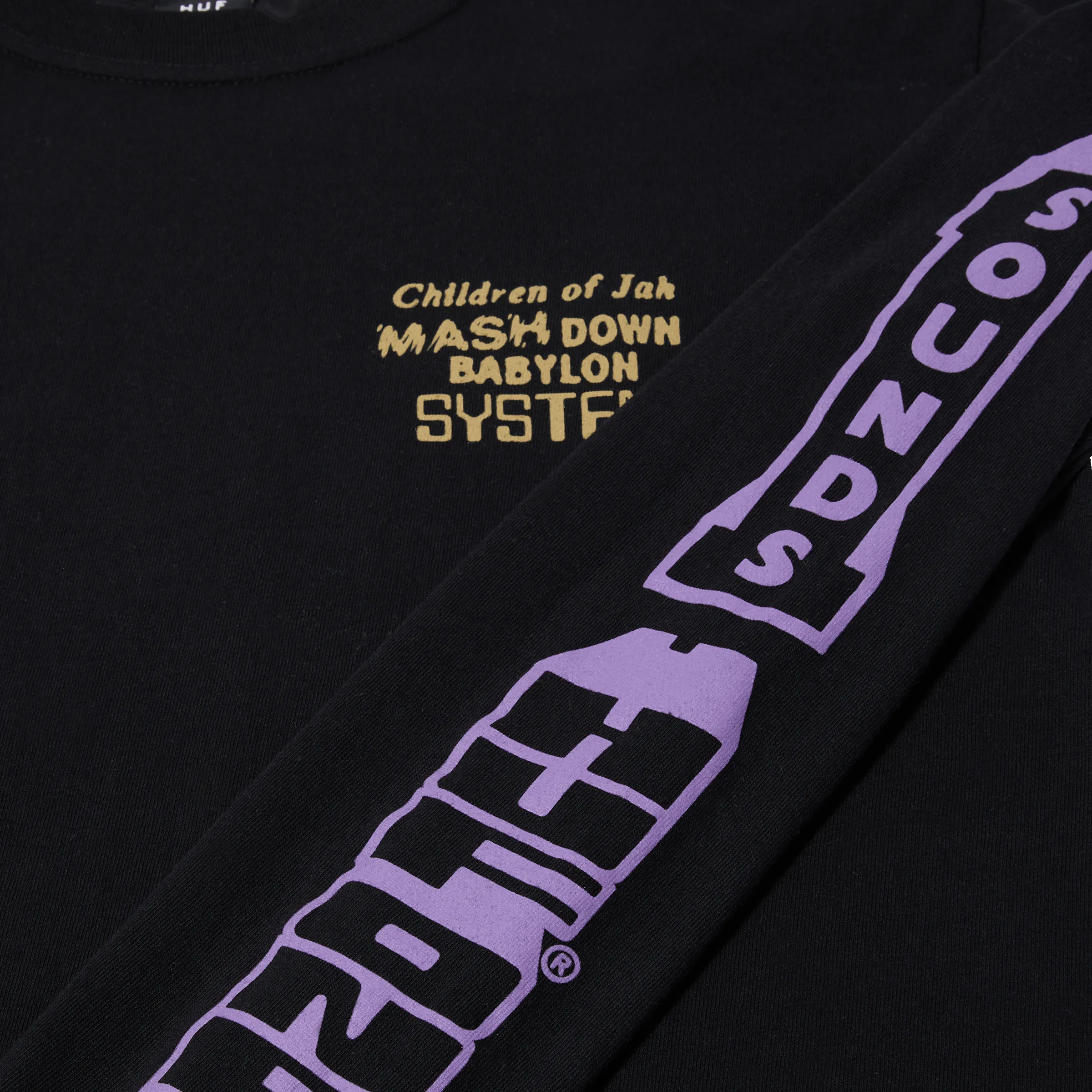 Huf One Sound Long Sleeve T-Shirt sold by HUF product image thumbnail 4