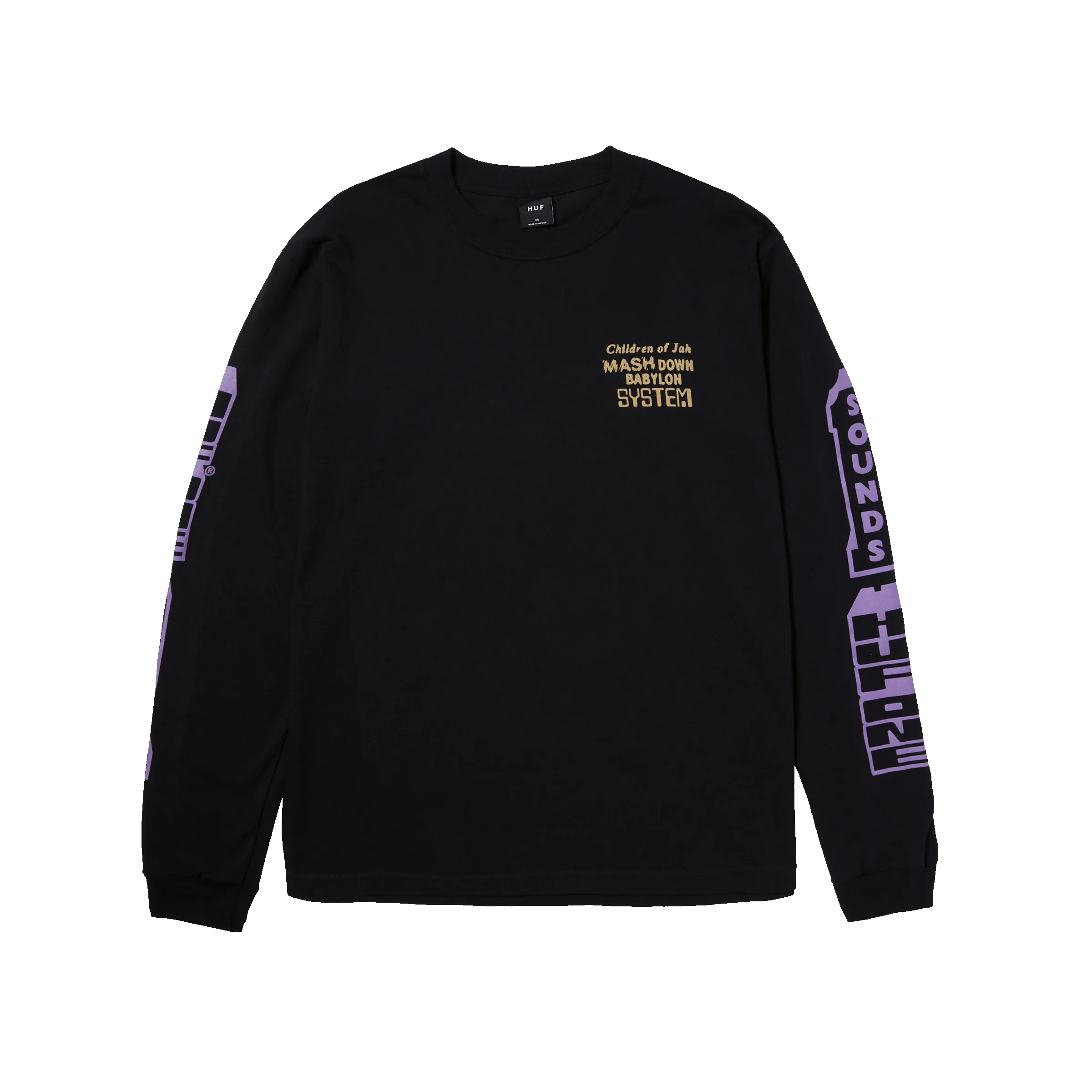Huf One Sound Long Sleeve T-Shirt sold by HUF