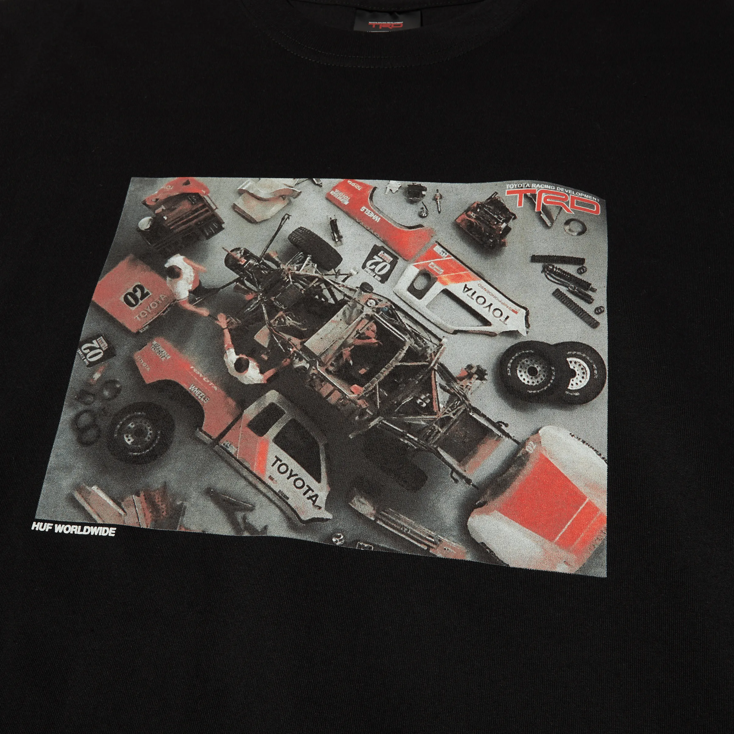 HUF x Toyota Exploded T-Shirt sold by HUF product image thumbnail 3