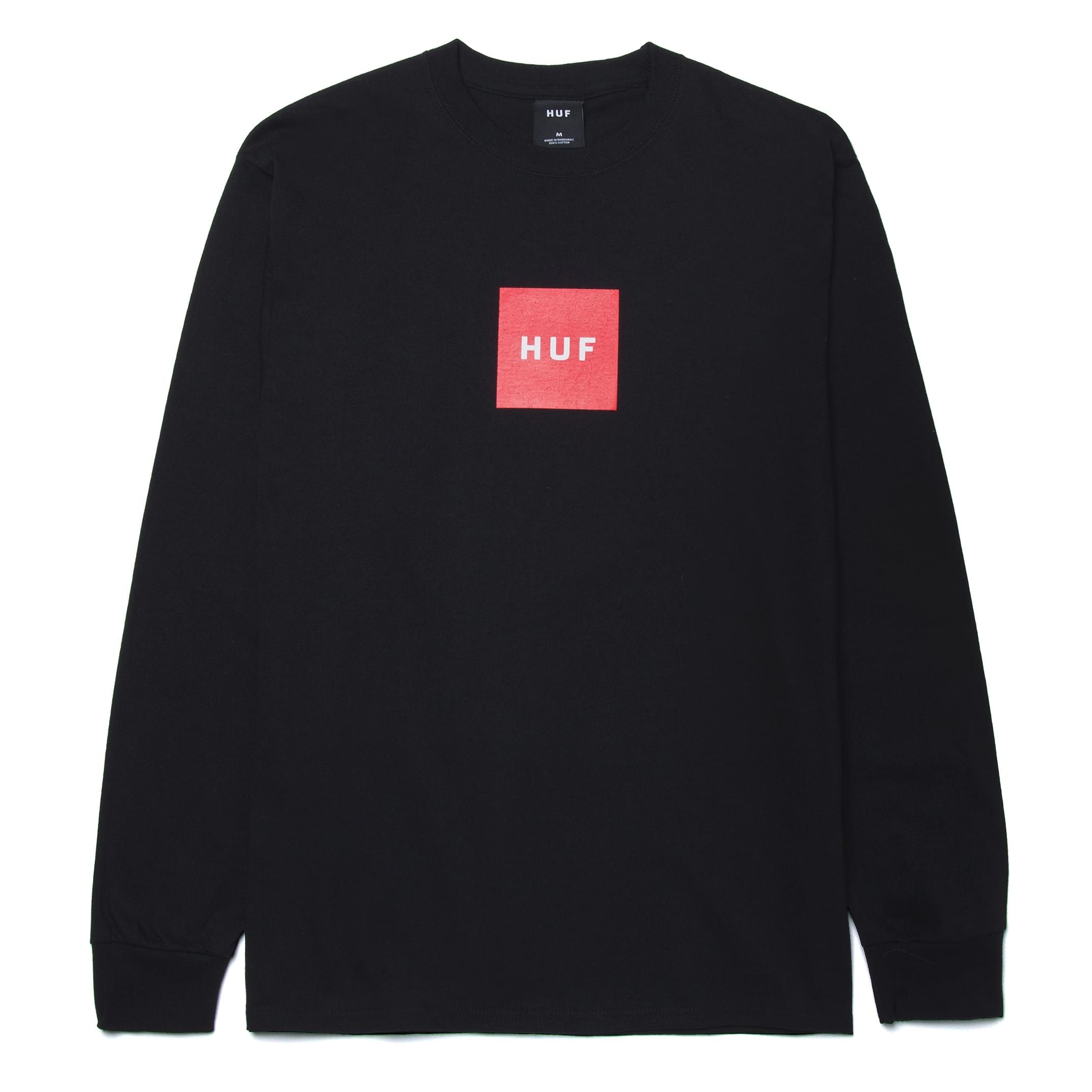 Essentials Box Logo Long Sleeve T-Shirt sold by HUF product image thumbnail 3