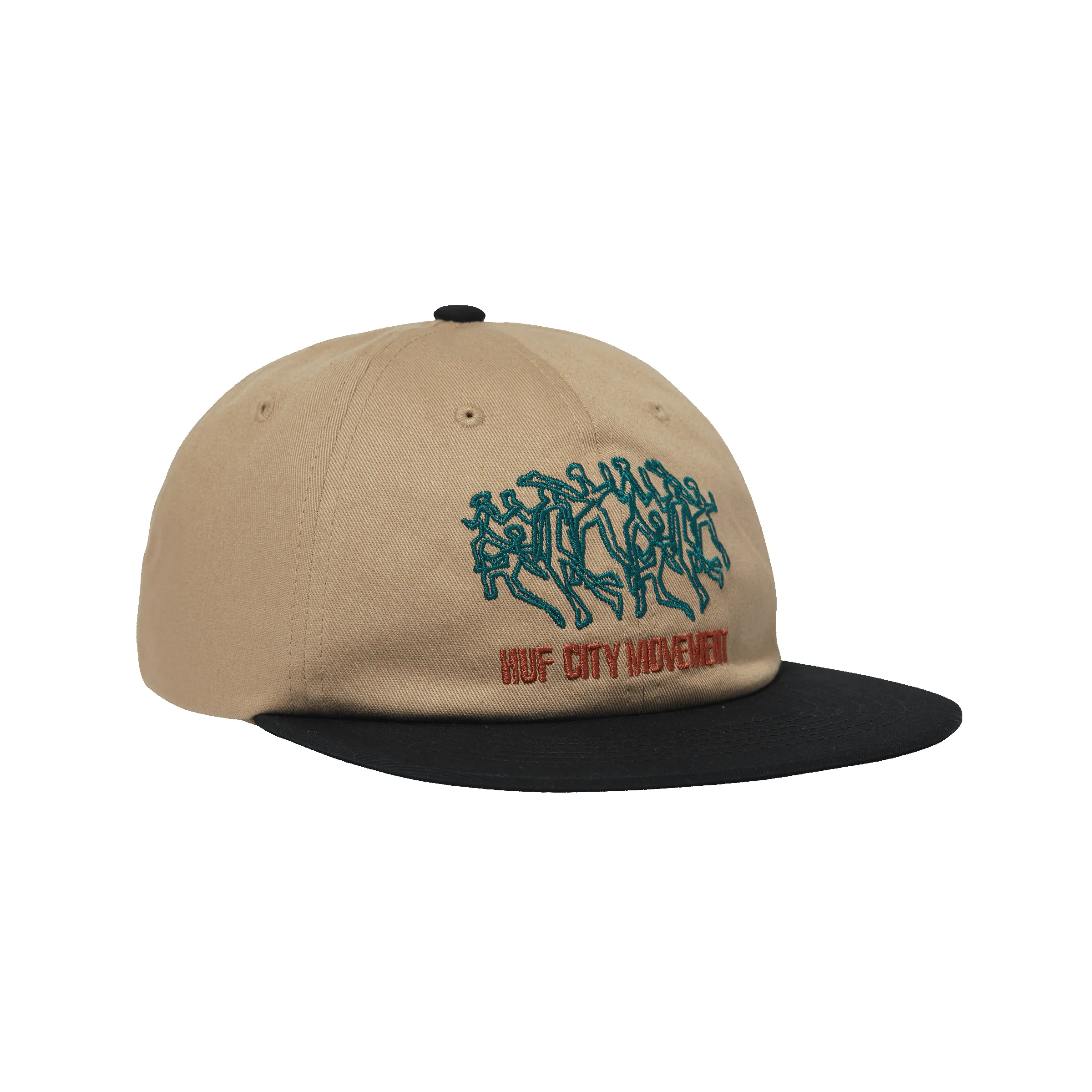 Movement 6-Panel Snapback Hat sold by HUF