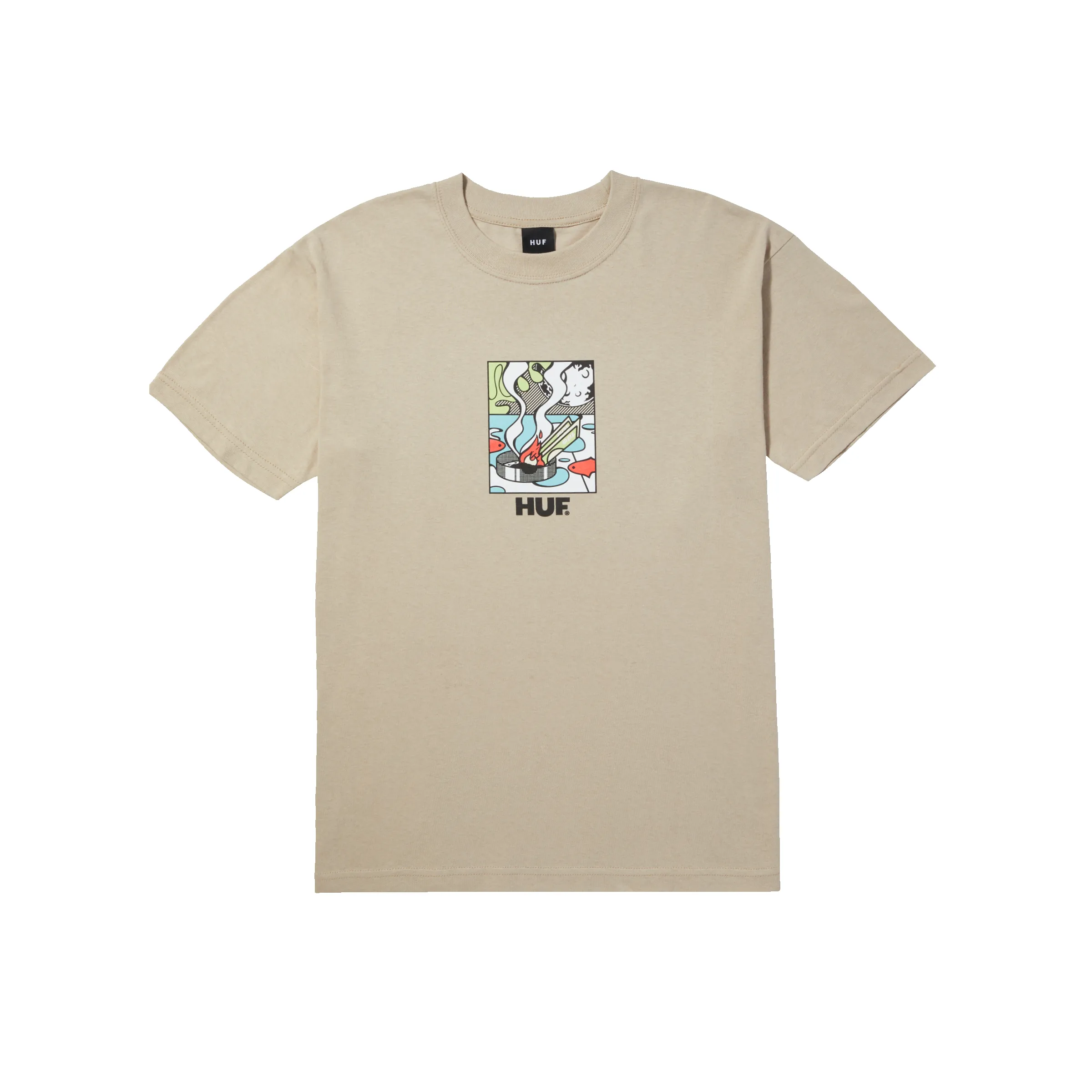 Burning Away T-Shirt sold by HUF