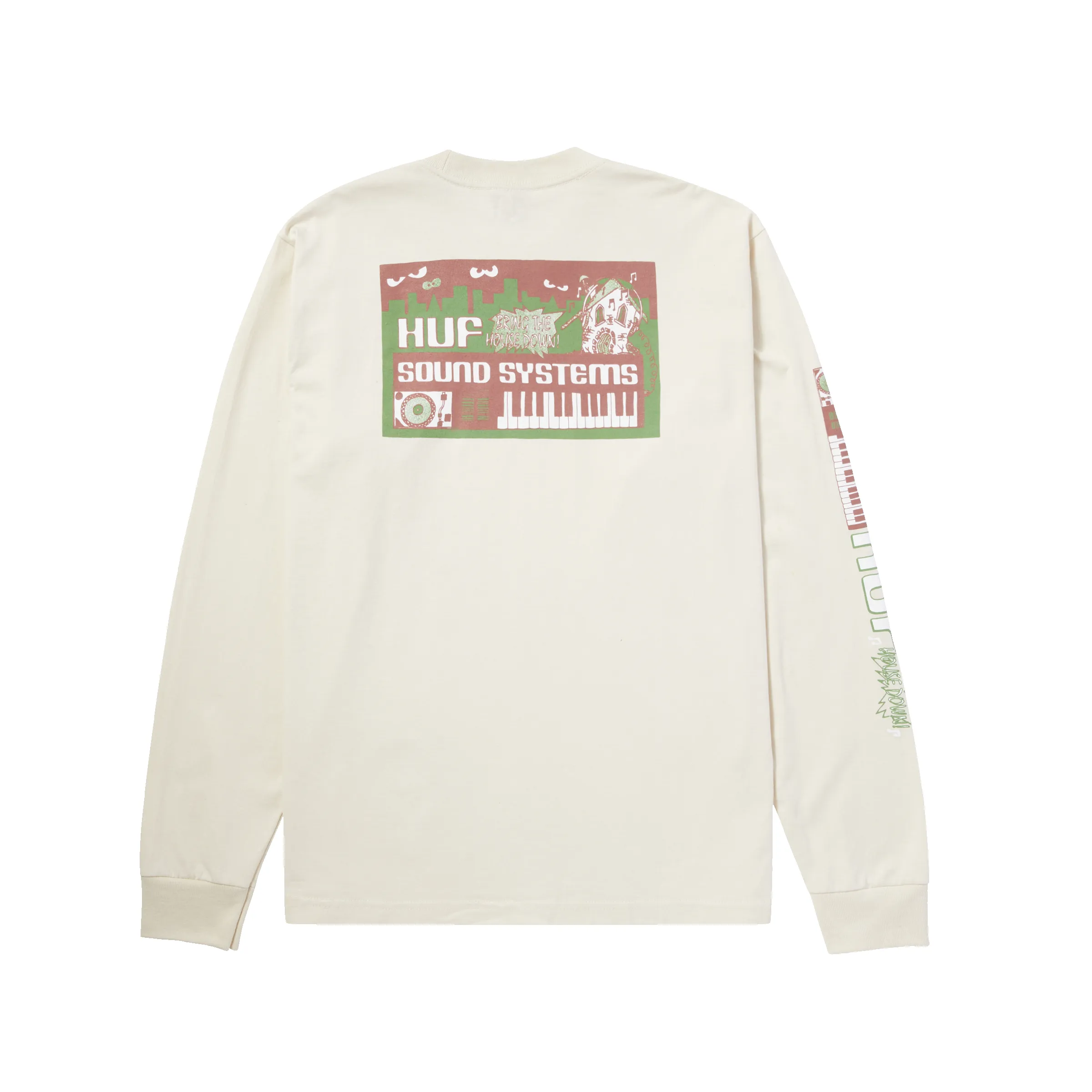 Sound Systems Long Sleeve T-Shirt sold by HUF product image thumbnail 4