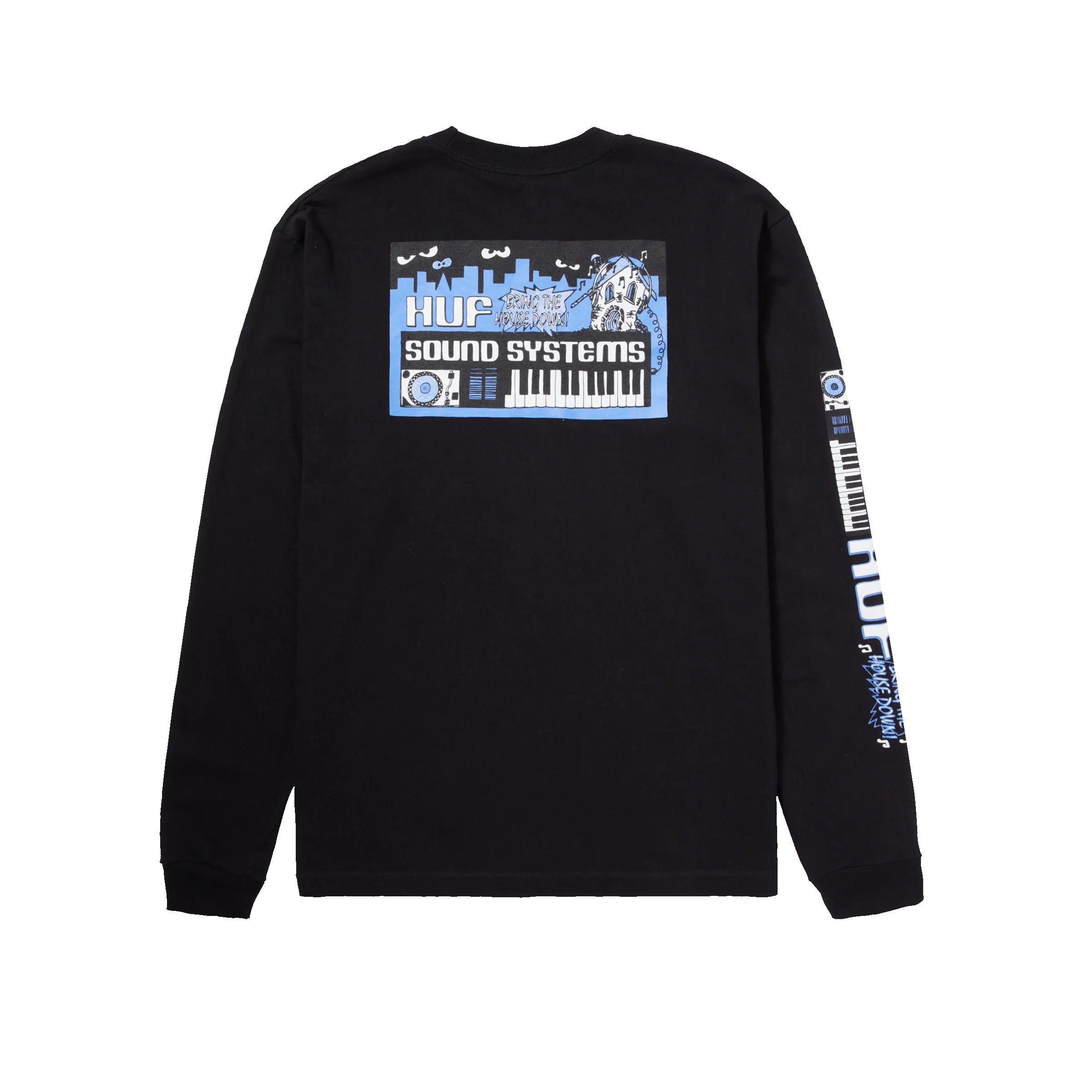 Sound Systems Long Sleeve T-Shirt sold by HUF product image thumbnail 2