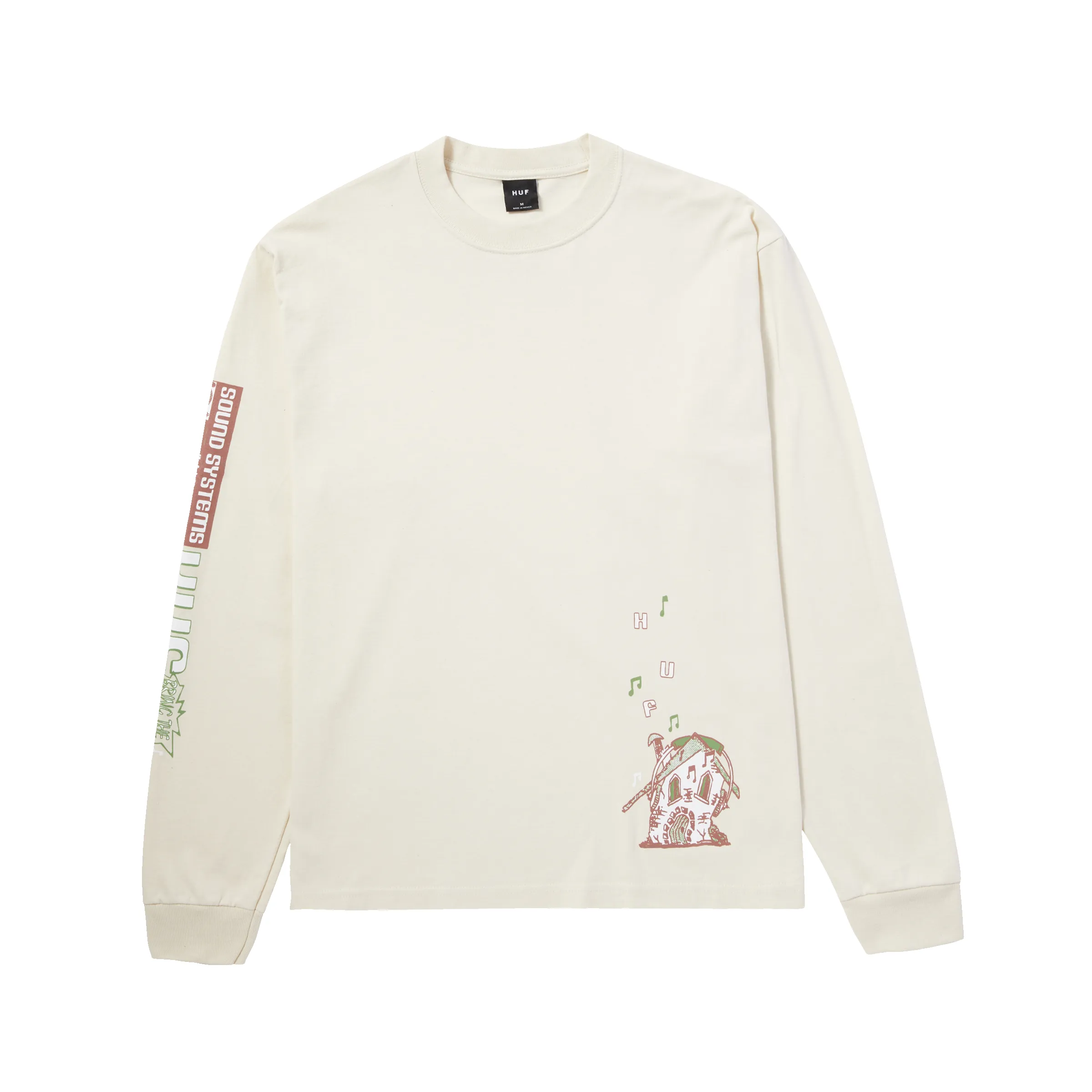 Sound Systems Long Sleeve T-Shirt sold by HUF product image thumbnail 3