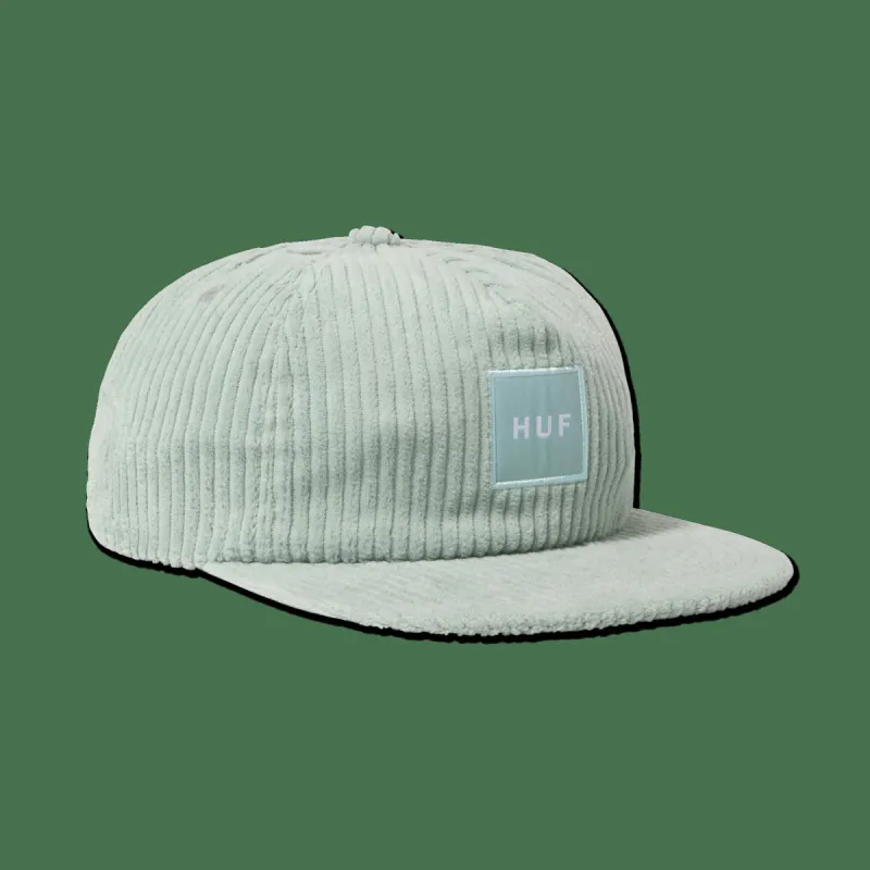 Box Logo Cord 5-Panel Hat sold by HUF