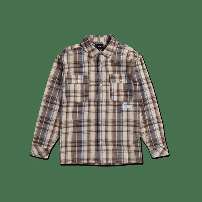 Banks Flannel Shirt sold by HUF