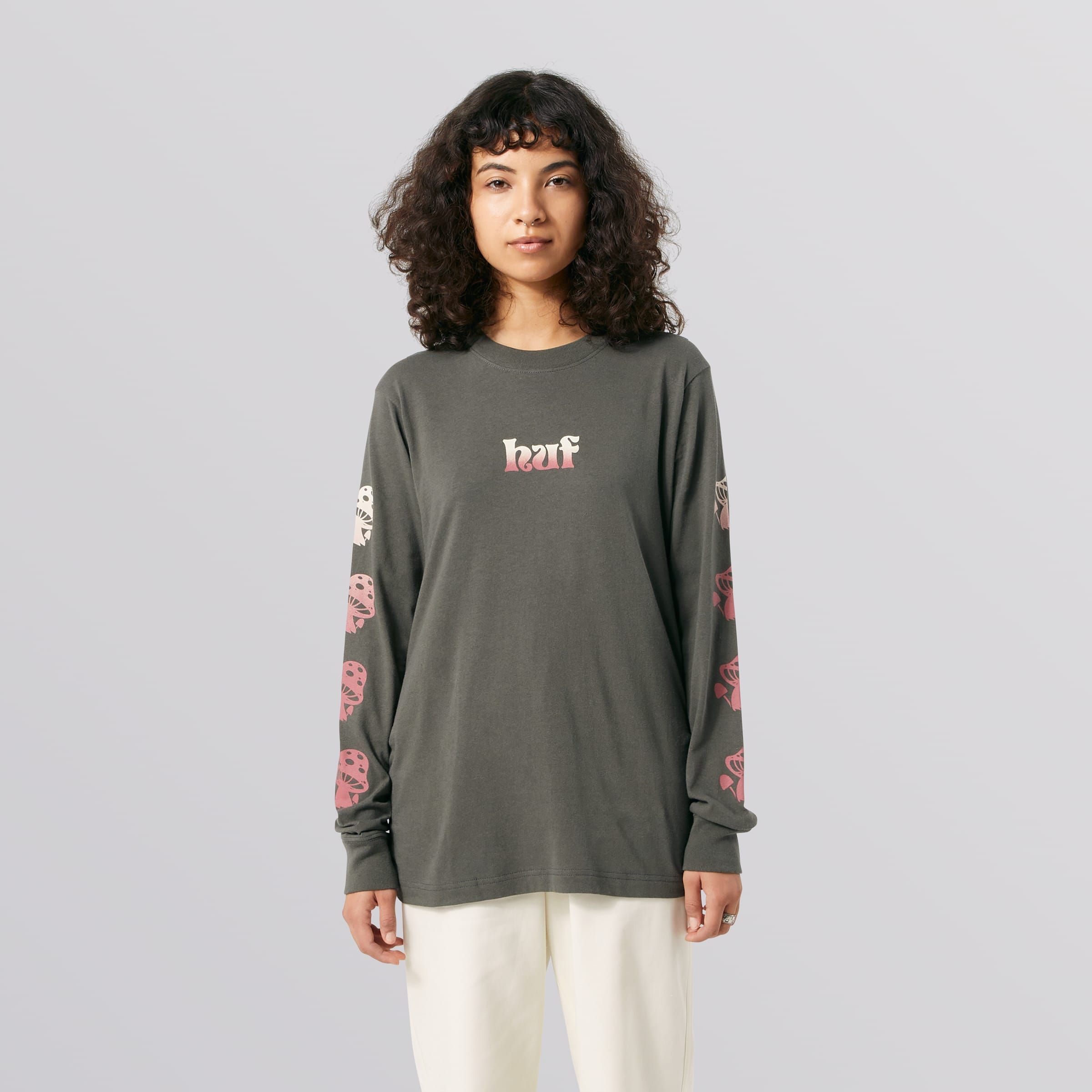 Feels Long Sleeve Relax Fit T-Shirt sold by HUF