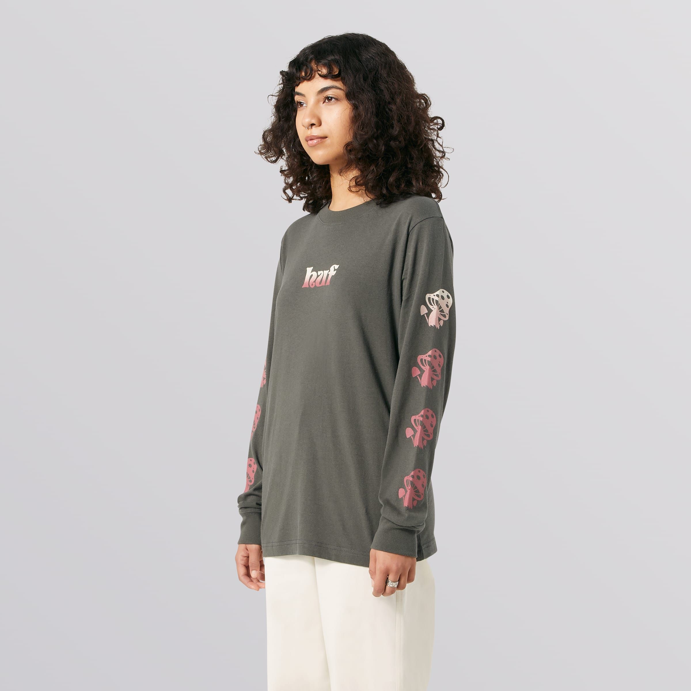 Feels Long Sleeve Relax Fit T-Shirt sold by HUF product image thumbnail 2