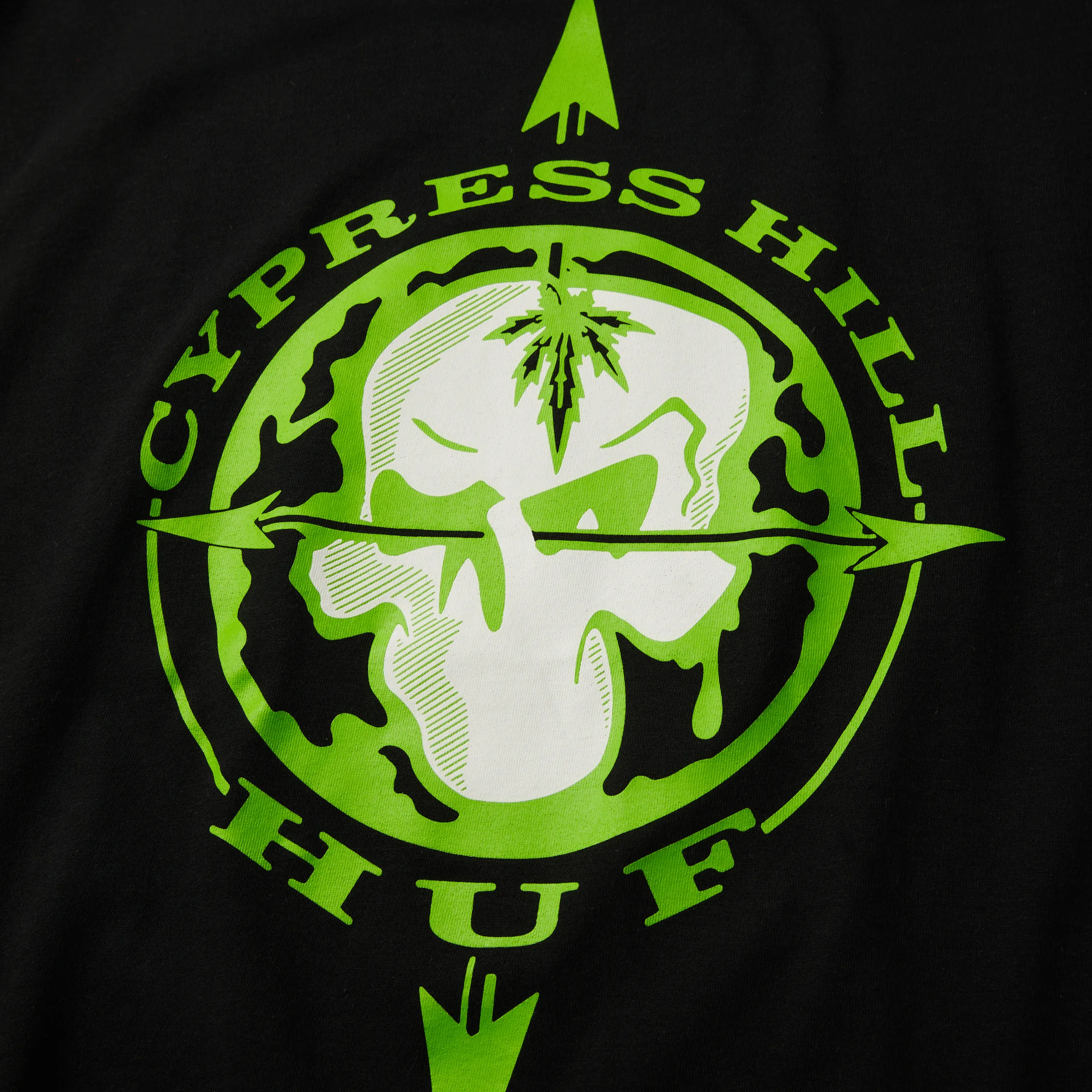 HUF x Cypress Hill Blunted Compass T-Shirt sold by HUF product image thumbnail 3