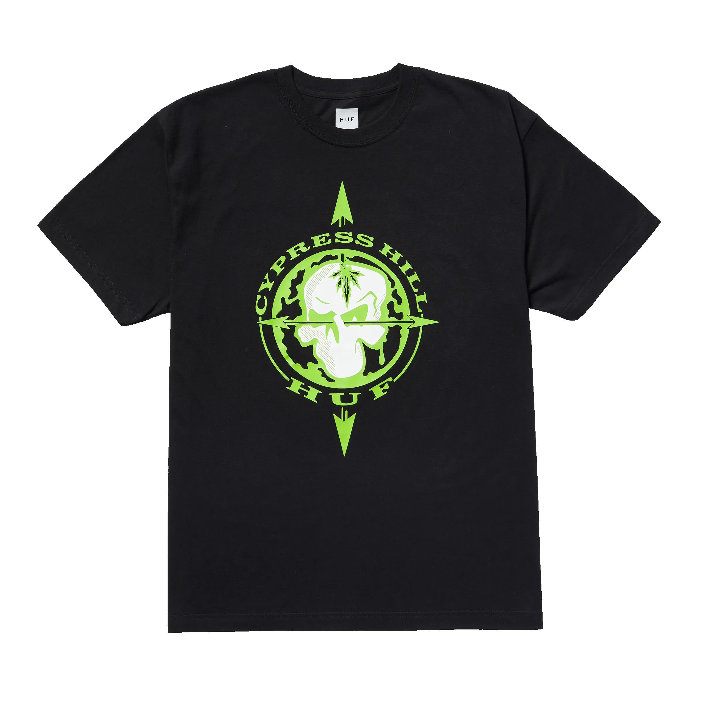 HUF x Cypress Hill Blunted Compass T-Shirt sold by HUF