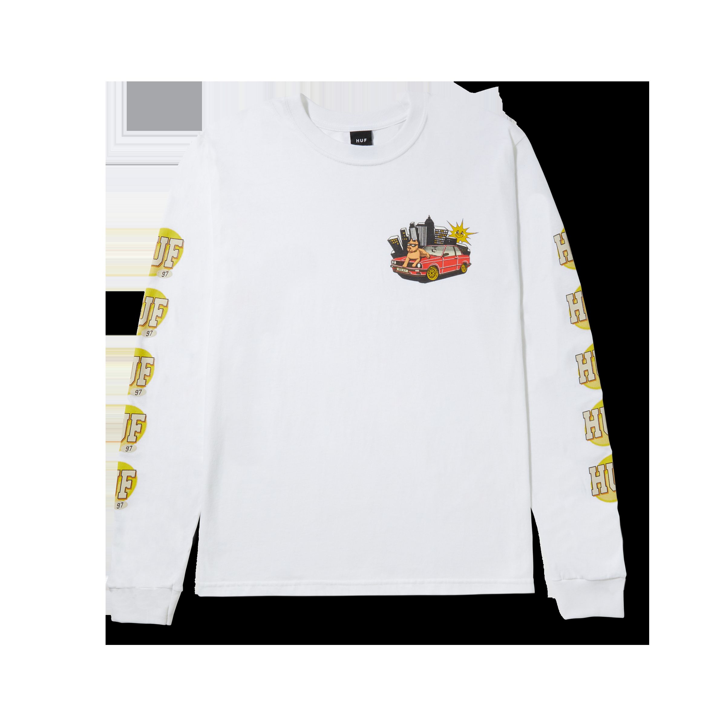 Huf 97 Long Sleeve T-Shirt sold by HUF product image thumbnail 3