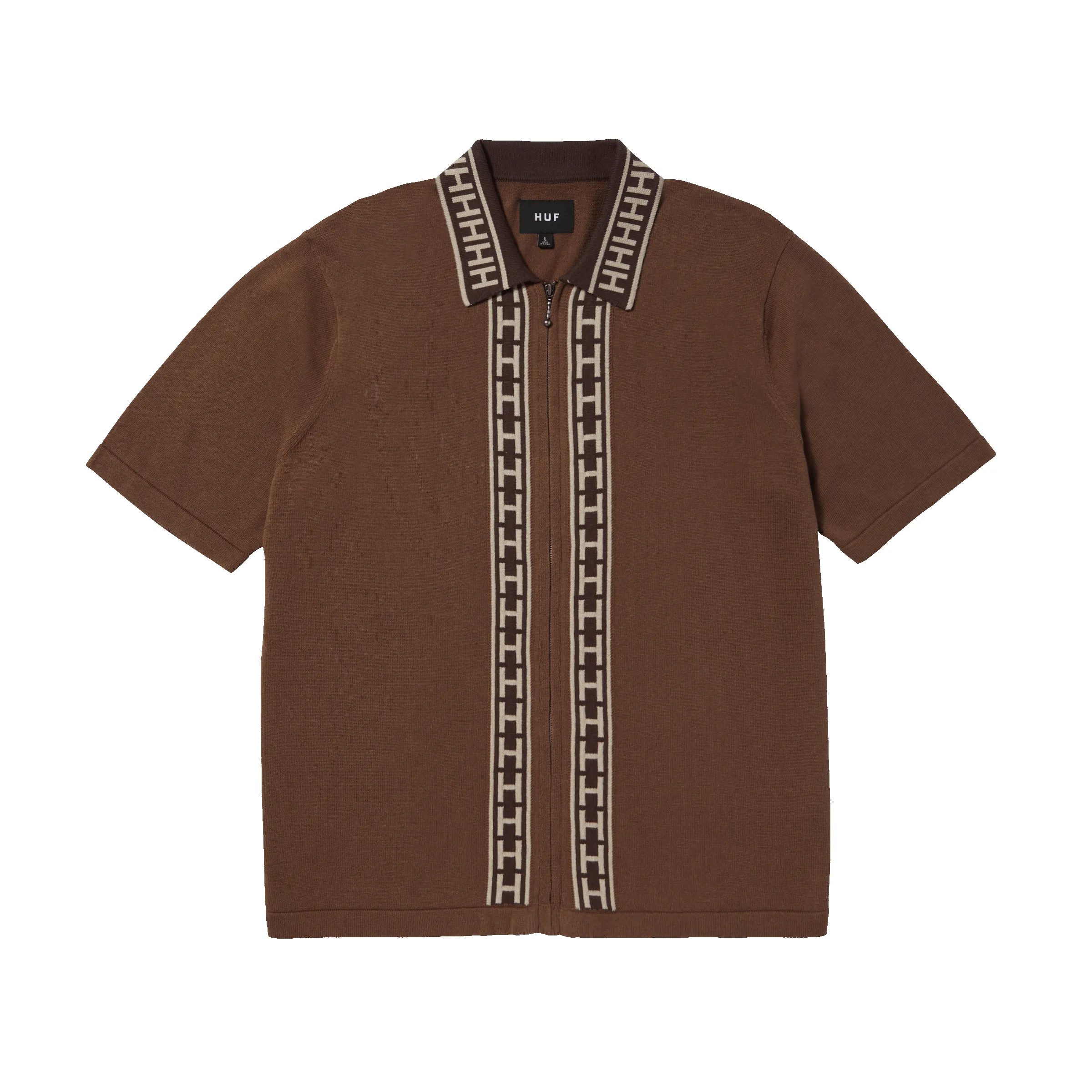 Megablast Jacquard Zip Sweater sold by HUF product image thumbnail 4