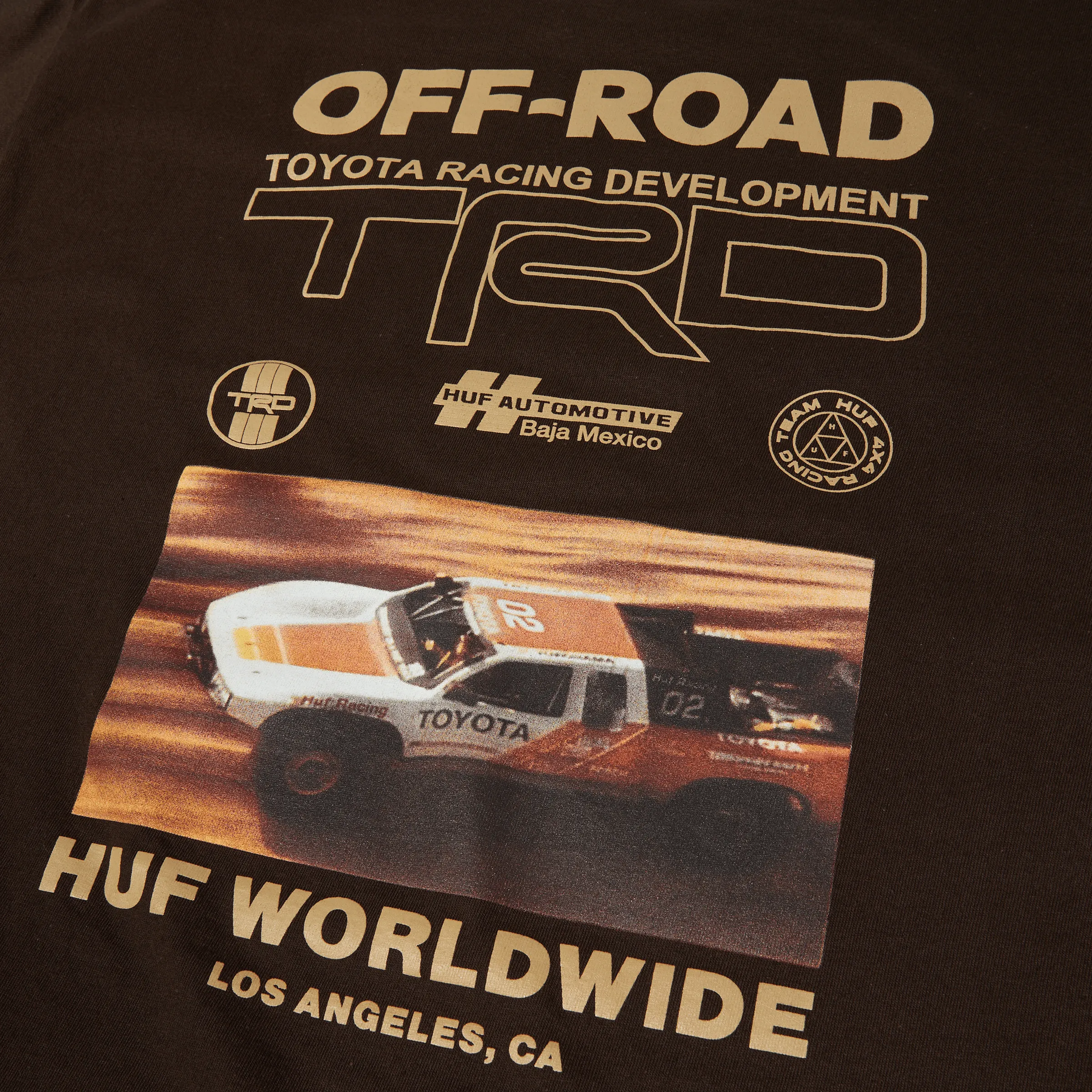 HUF x Toyota Off-road T-Shirt sold by HUF product image thumbnail 3