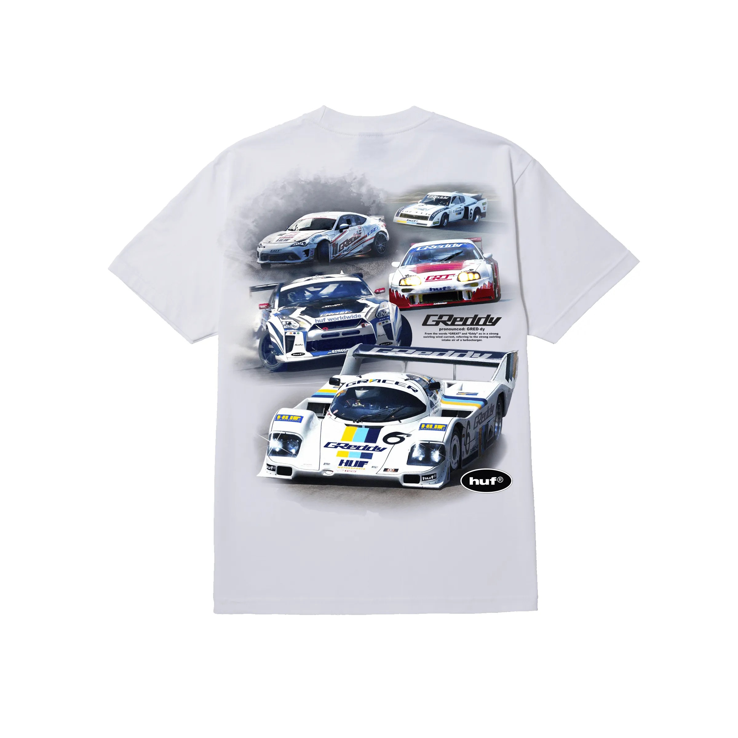 HUF x GReddy T-Shirt sold by HUF product image thumbnail 4