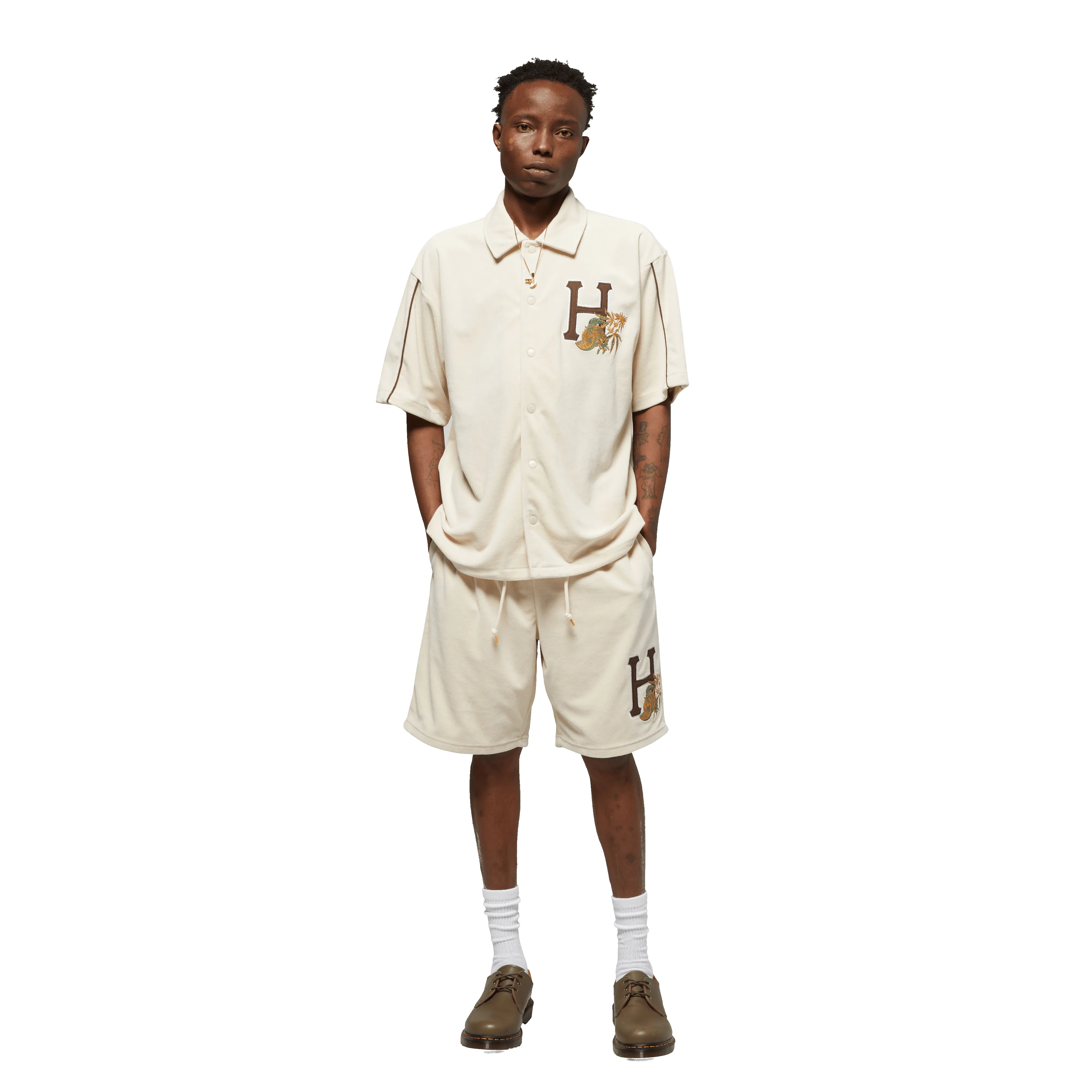 HUF x Midnight Organic H Terry Shirt sold by HUF product image thumbnail 5