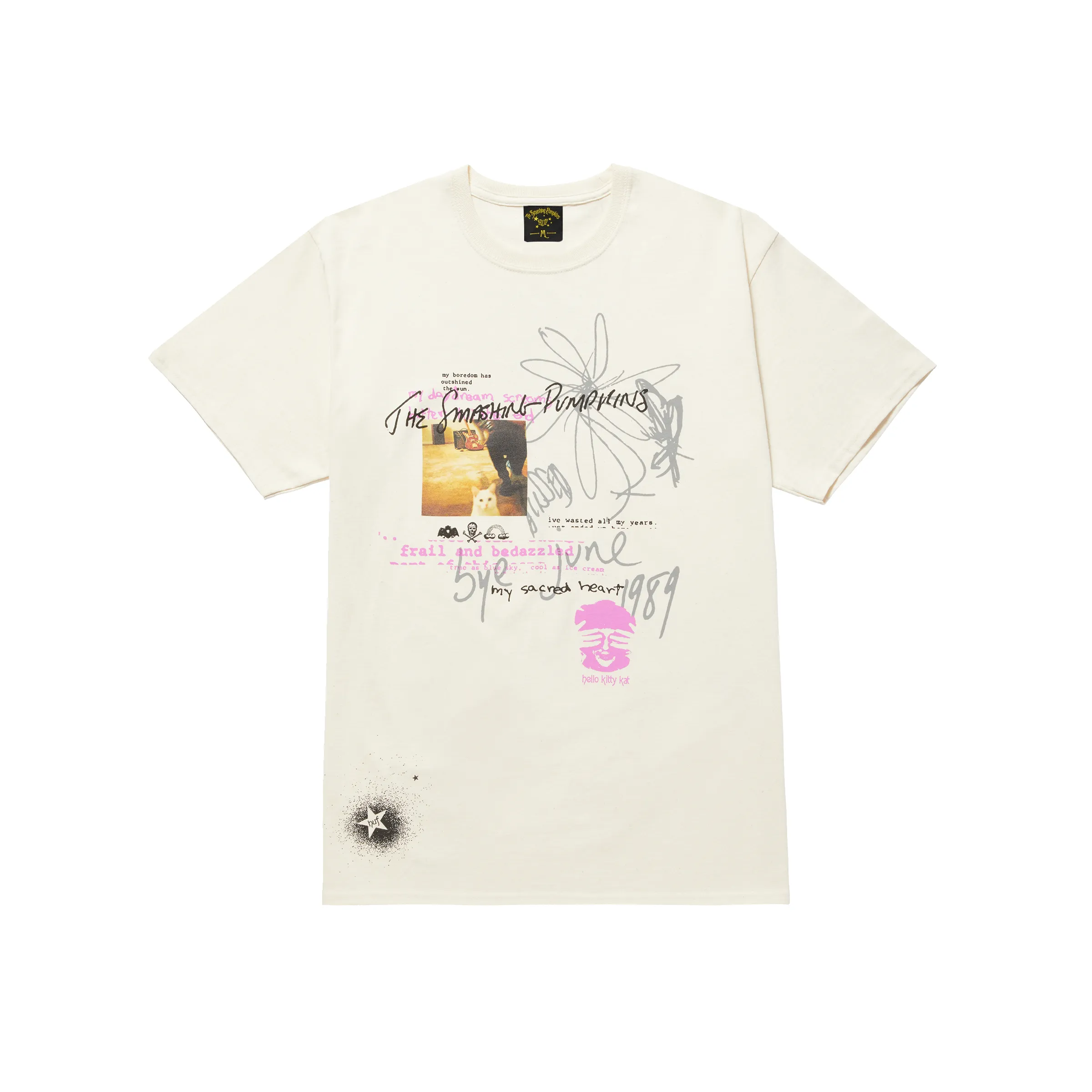 HUF x Smashing Pumpkins Bye June T-Shirt sold by HUF
